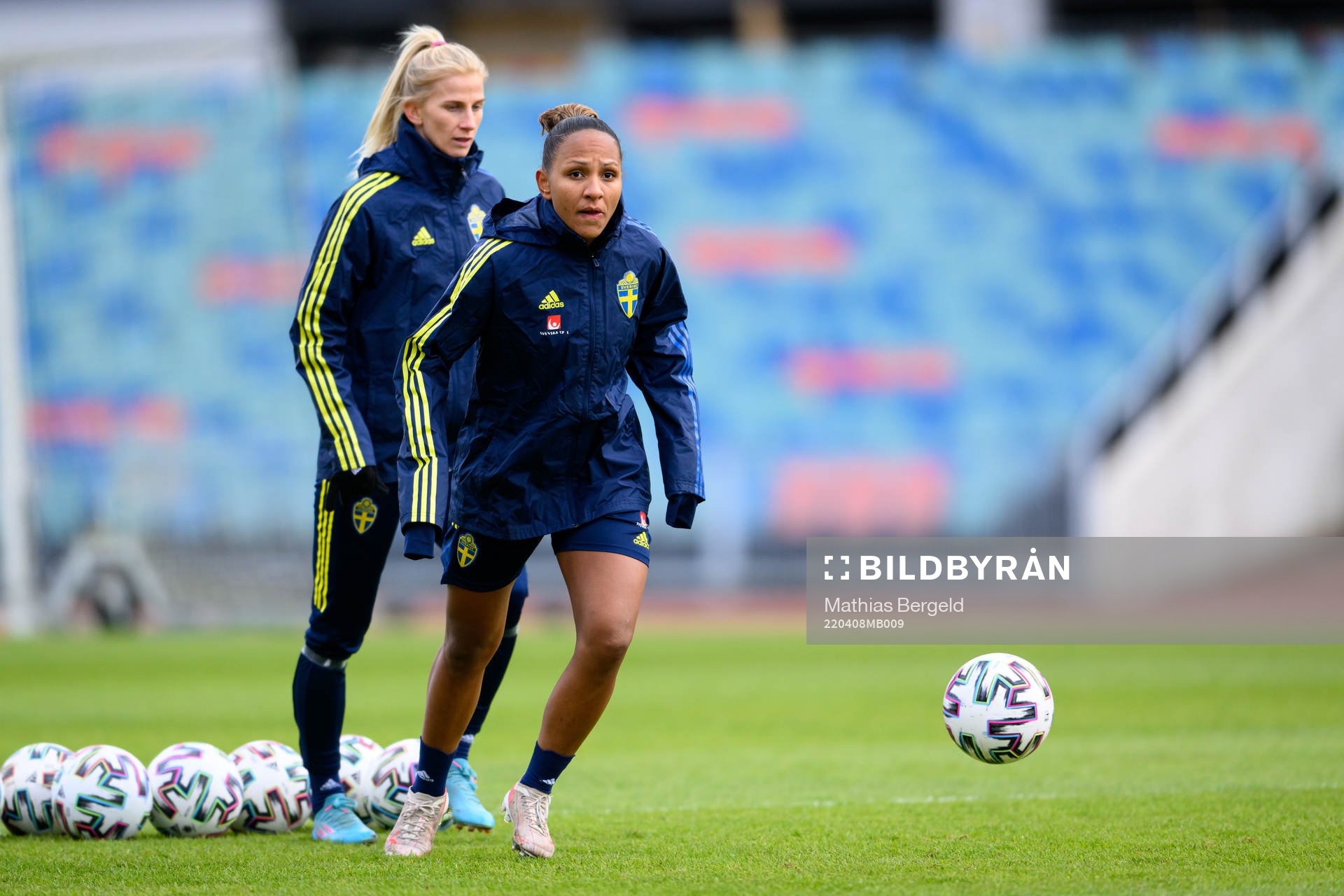 Madelen Janogy of the Swedish women's national football team
