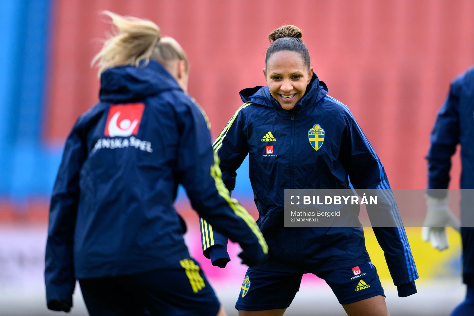 Madelen Janogy of the Swedish women's national football team