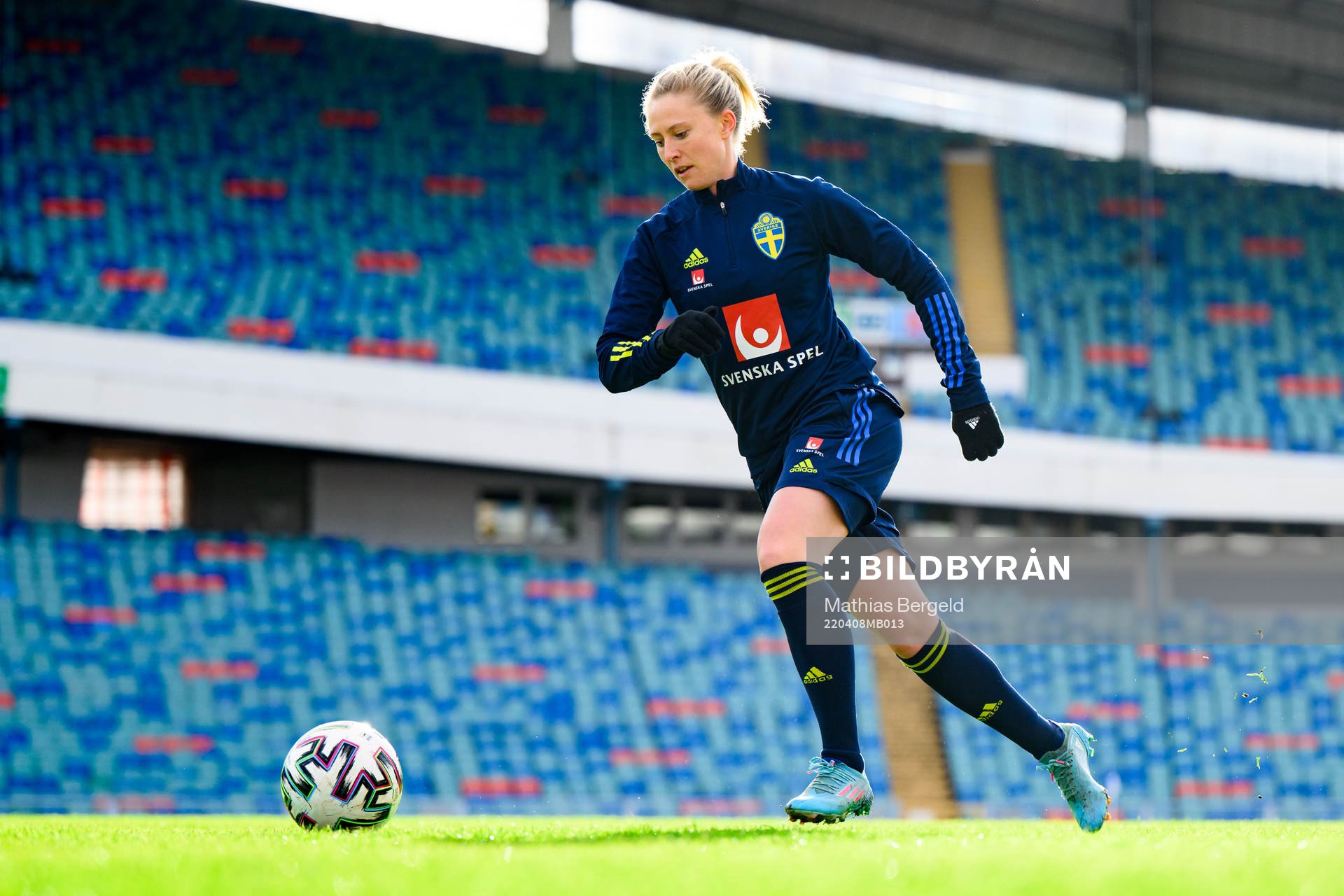 Rebecka Blomqvist of the Swedish women's national football
