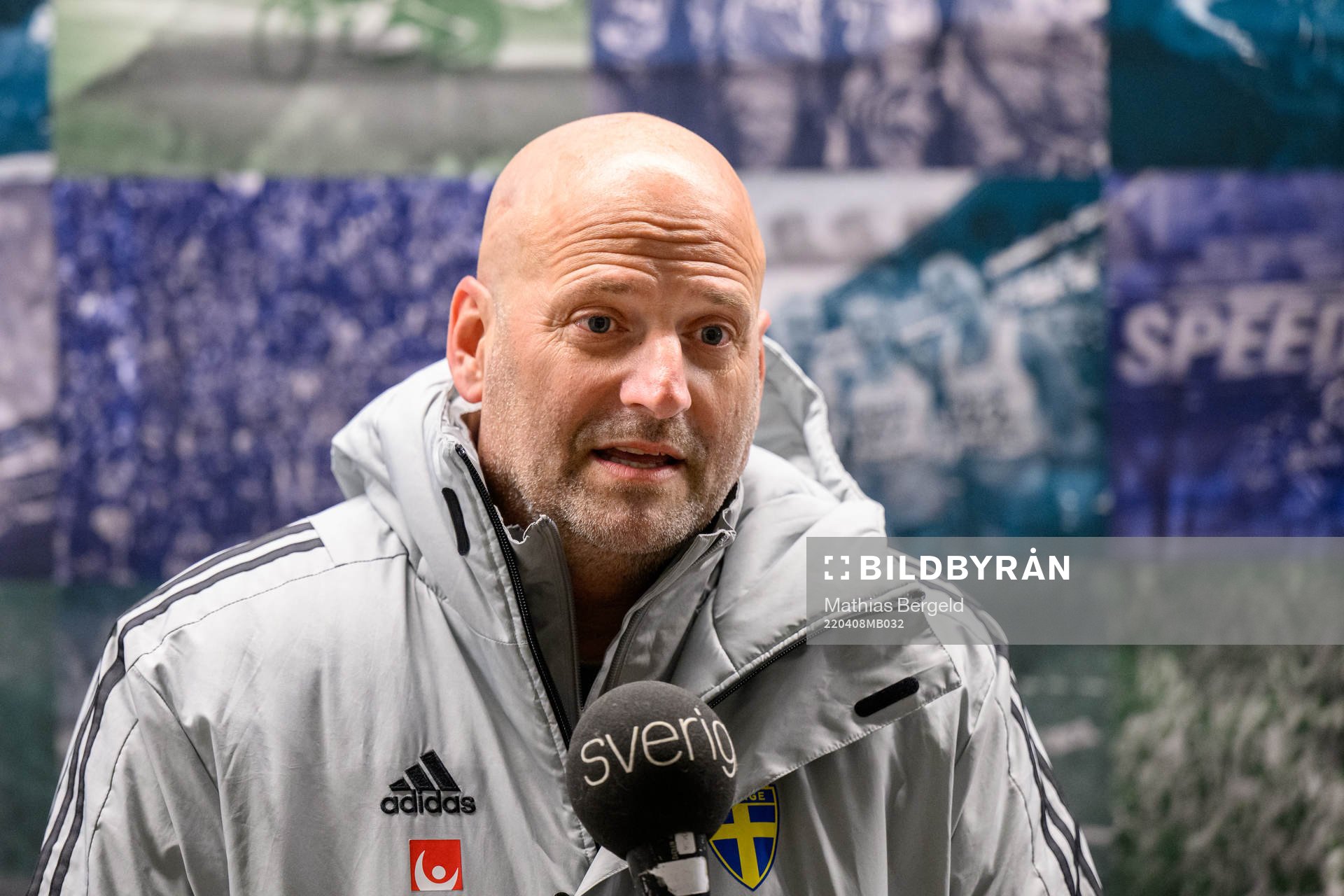 Assistant coach Magnus Wikman of the Swedish women's
