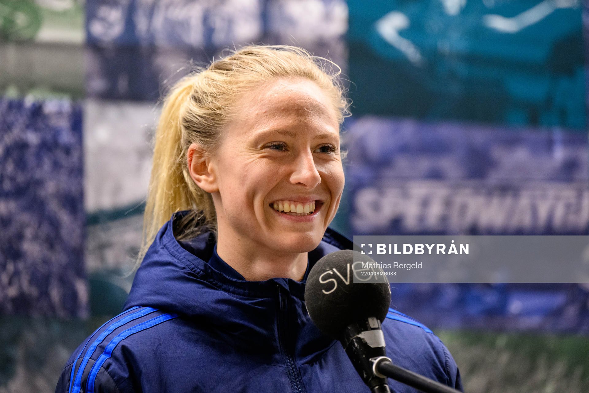 Rebecka Blomqvist of the Swedish women's national football