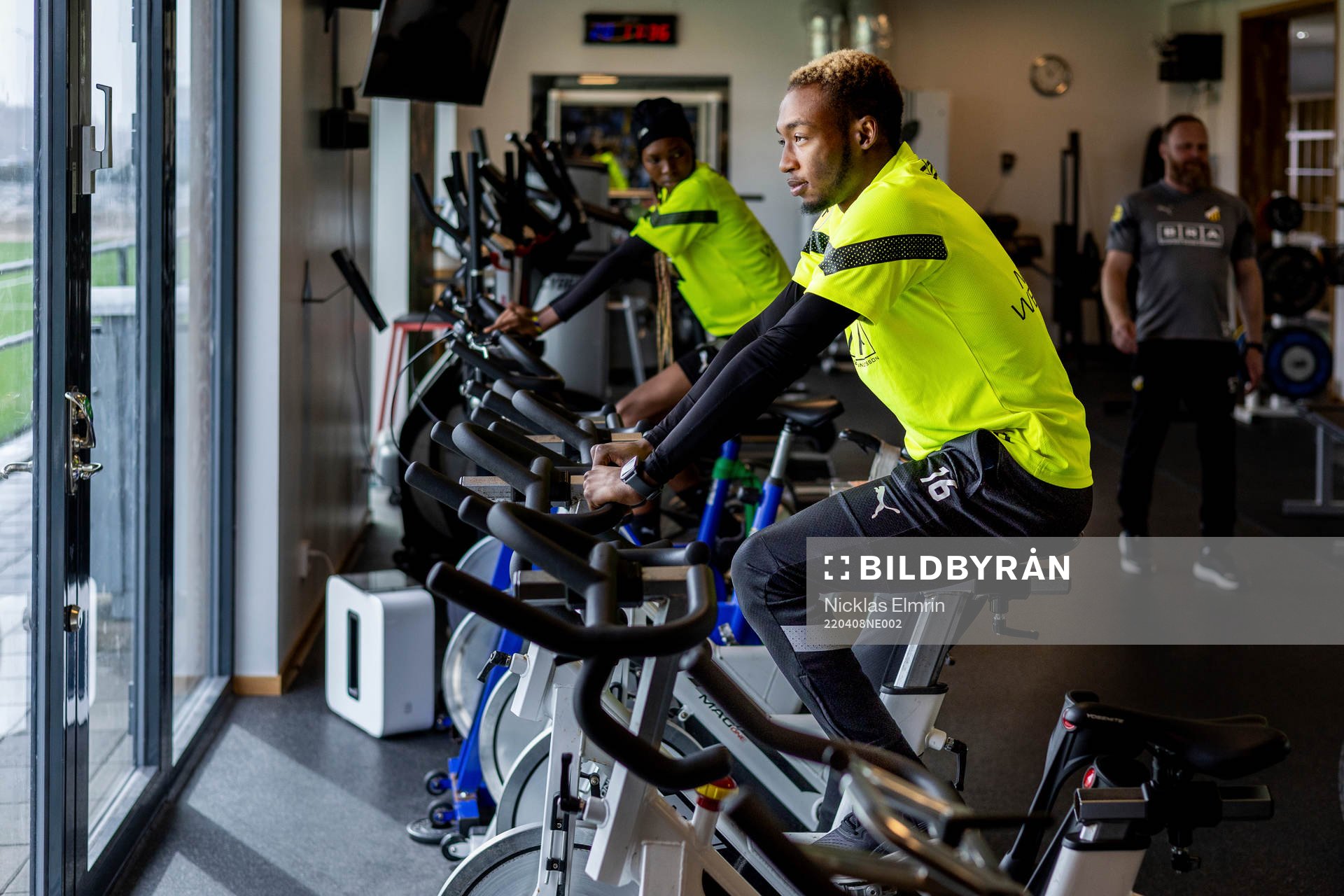 Häckens Benie Traoré rehab tränar