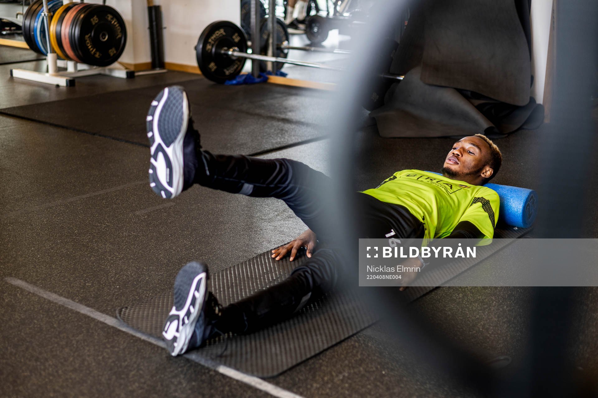 Häckens Benie Traoré rehab tränar