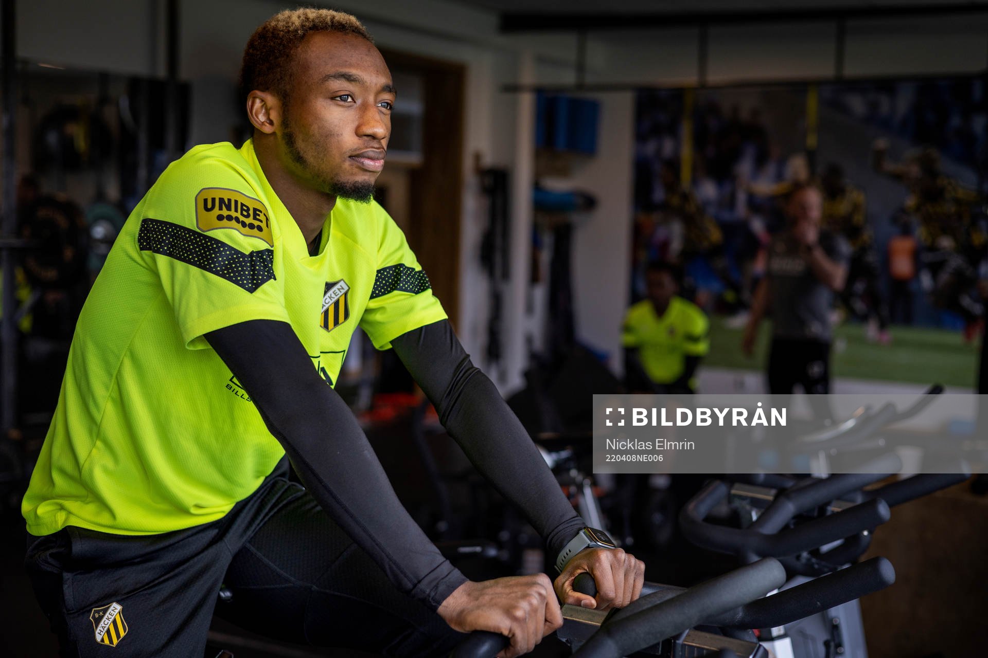 Häckens Benie Traoré rehab tränar