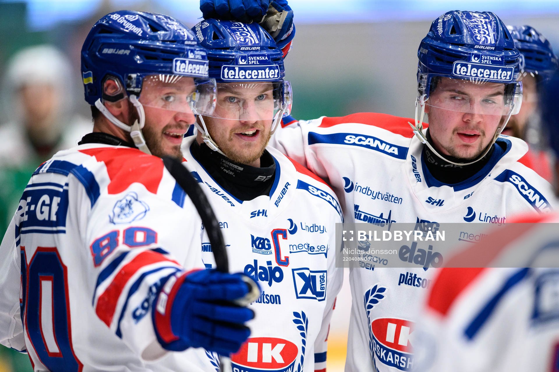 Oskarshamns Jonas Engström jublar