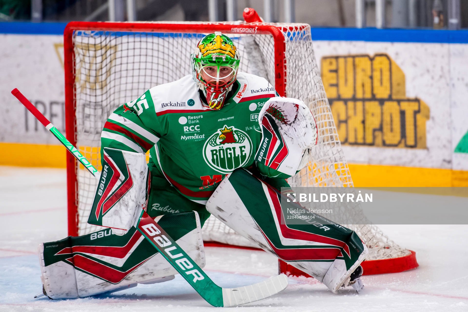 Rögles målvakt Christoffer Rifalk