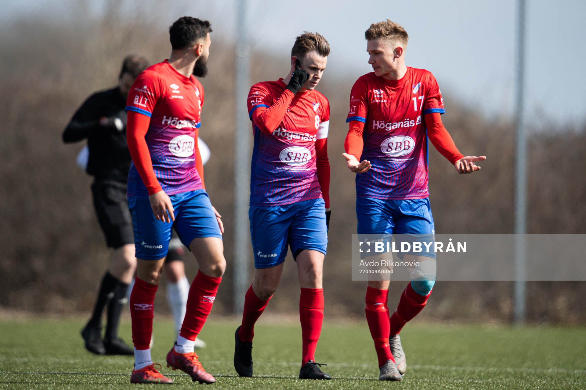 Höganäs Mustafa Khalili, Oskar Lindblom och Hugo Bogren