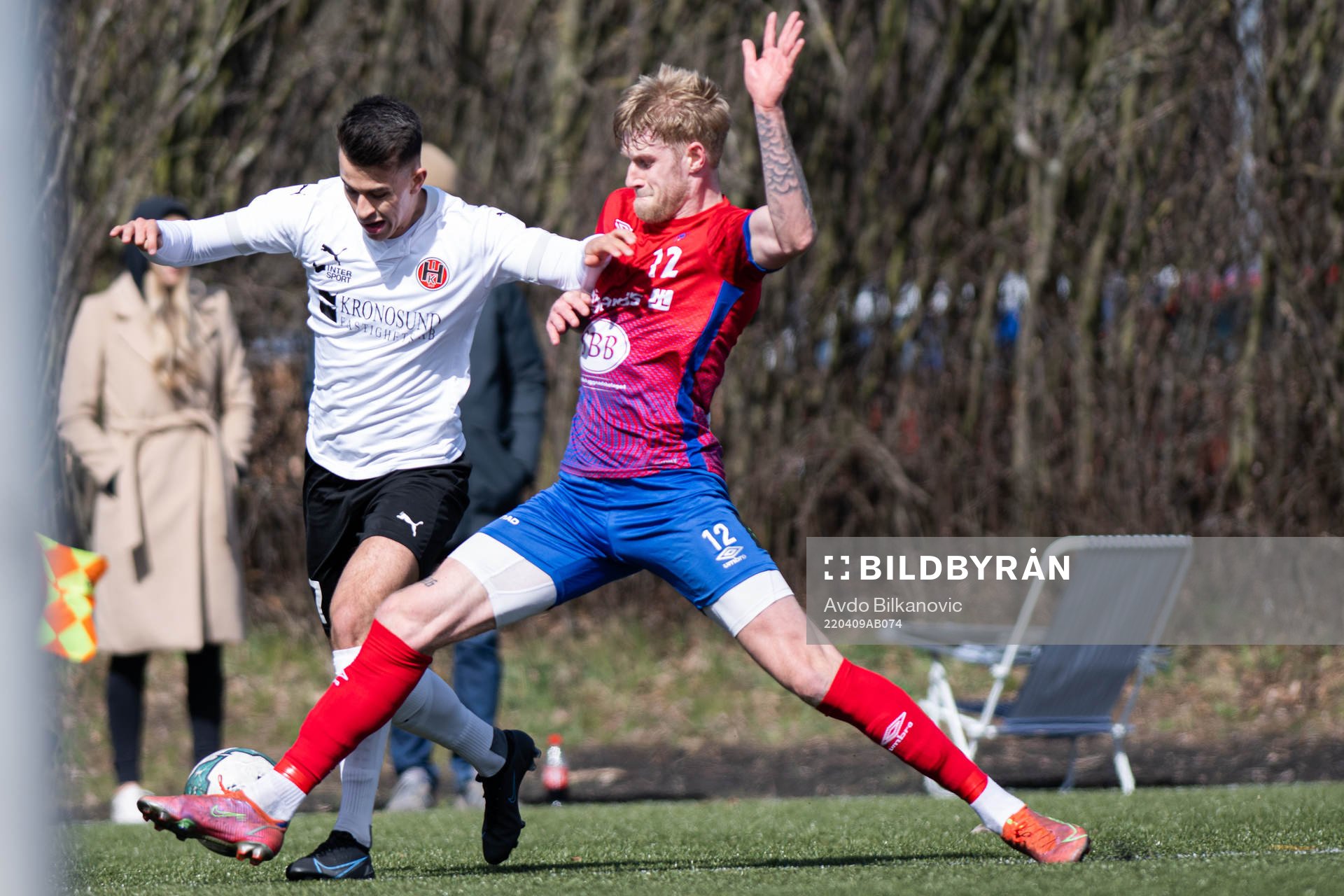 Höganäs Oliver Henneberg Bech mot Hittarps Teddy Bermudez