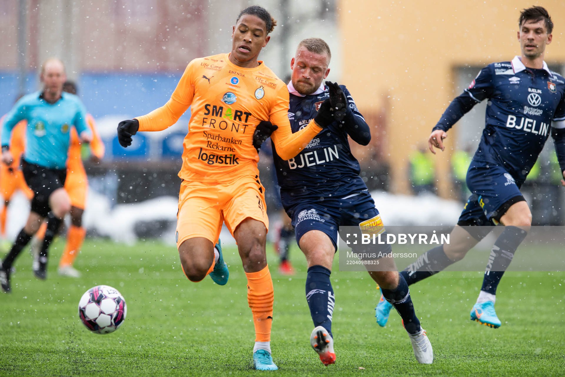 Eskilstunas Mikael Marques och Örgrytes Nicklas Bärkroth