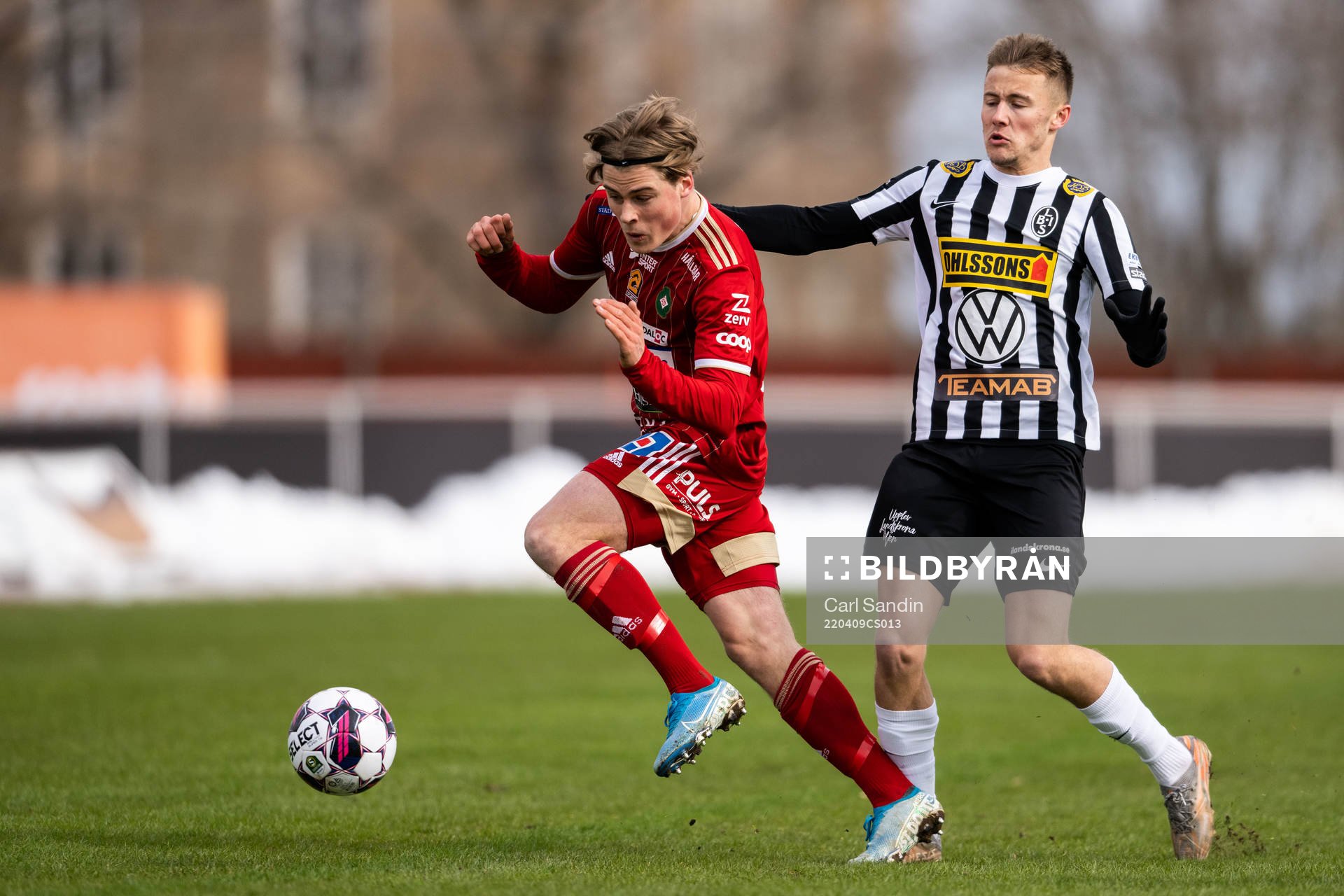 Skövdes Linus Mattsson och Landskronas Melker Heier