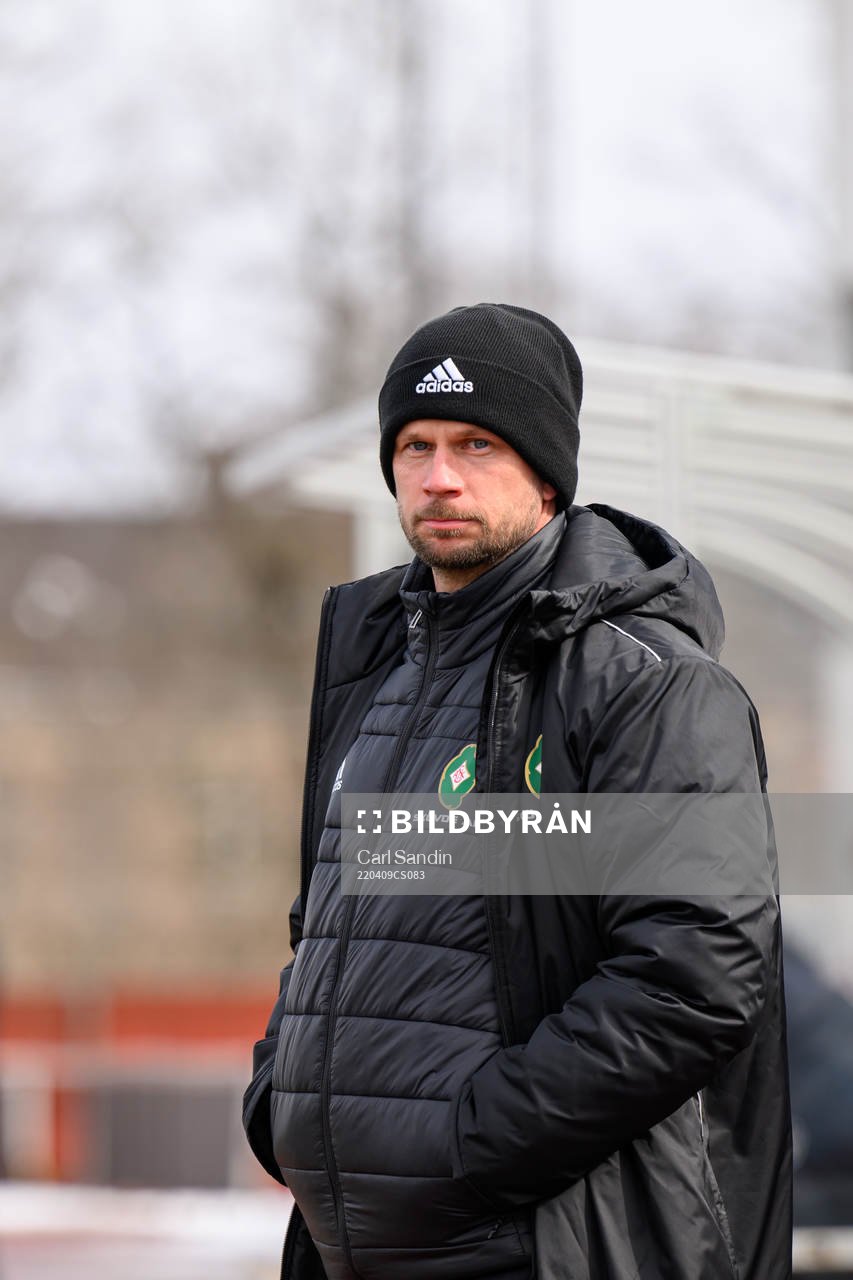 Skövdes tränare Tobias Linderoth