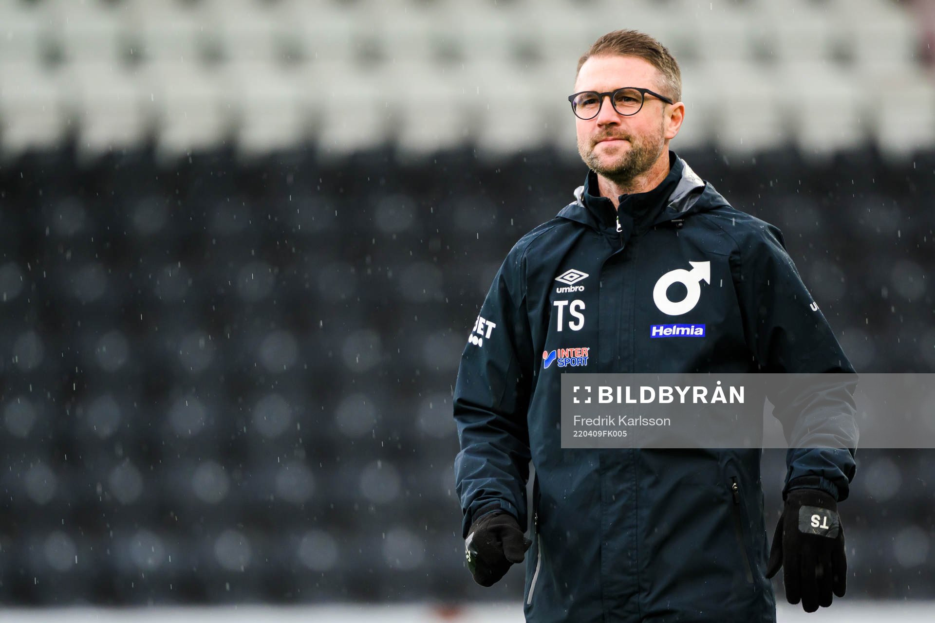 Degerfors tränare Tobias Solberg