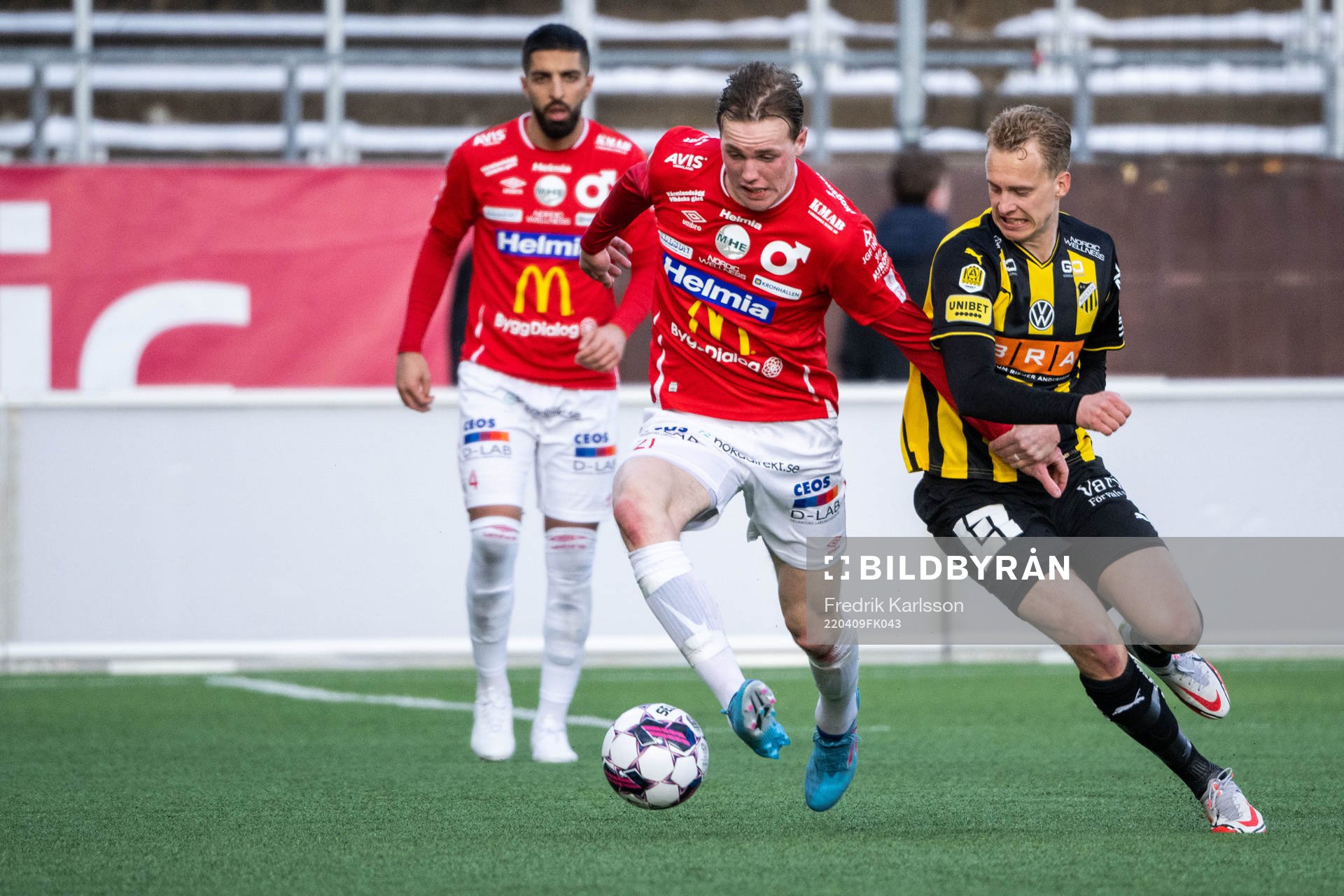 Degerfors Adam Carlén och Häckens Gustav Berggren
