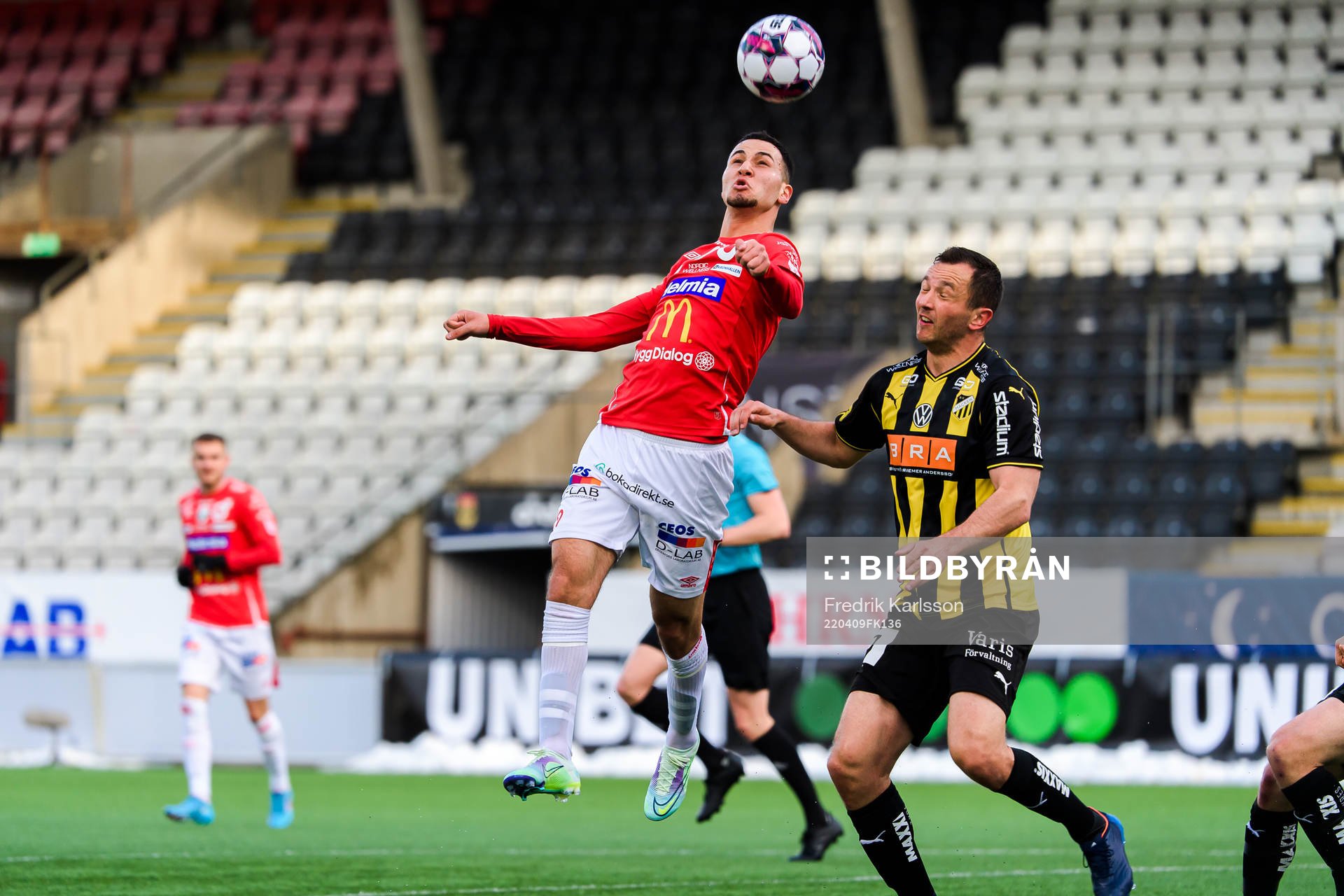 Degerfors Abdelrahman Saidi och Häckens Even Hovland