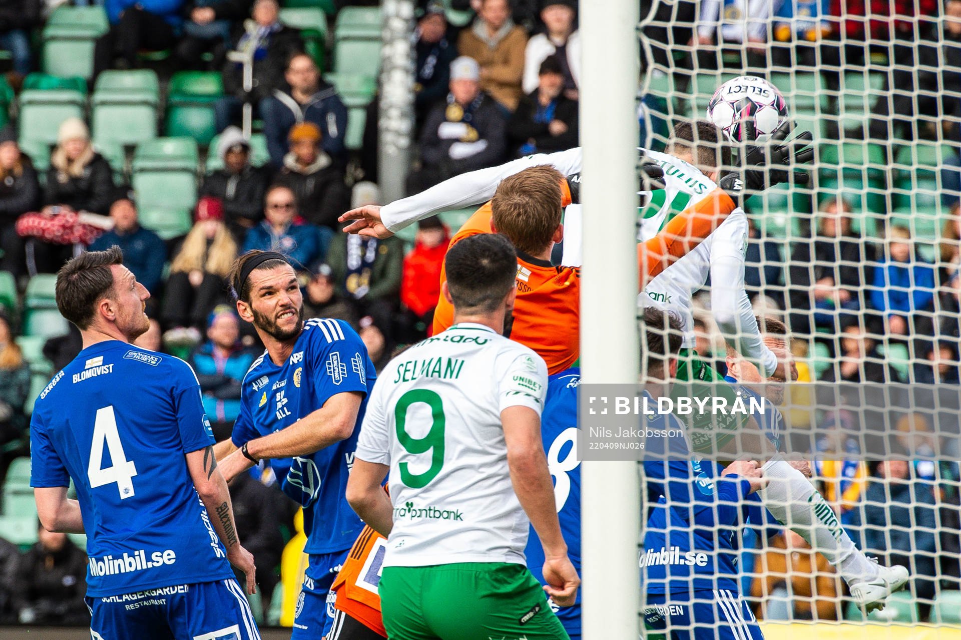 Hammarbys Edvin Kurtulus nickar in 1-2