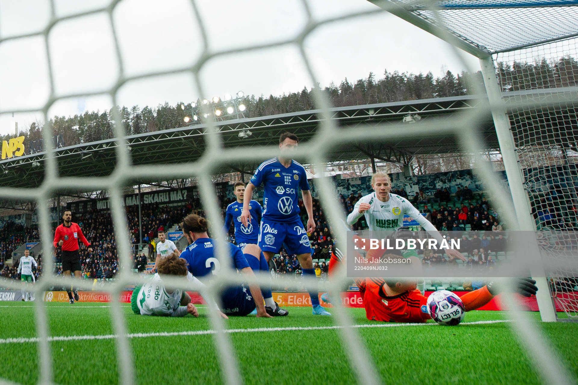 Hammarbys Gustav Ludwigson och Williot Swedberg samt