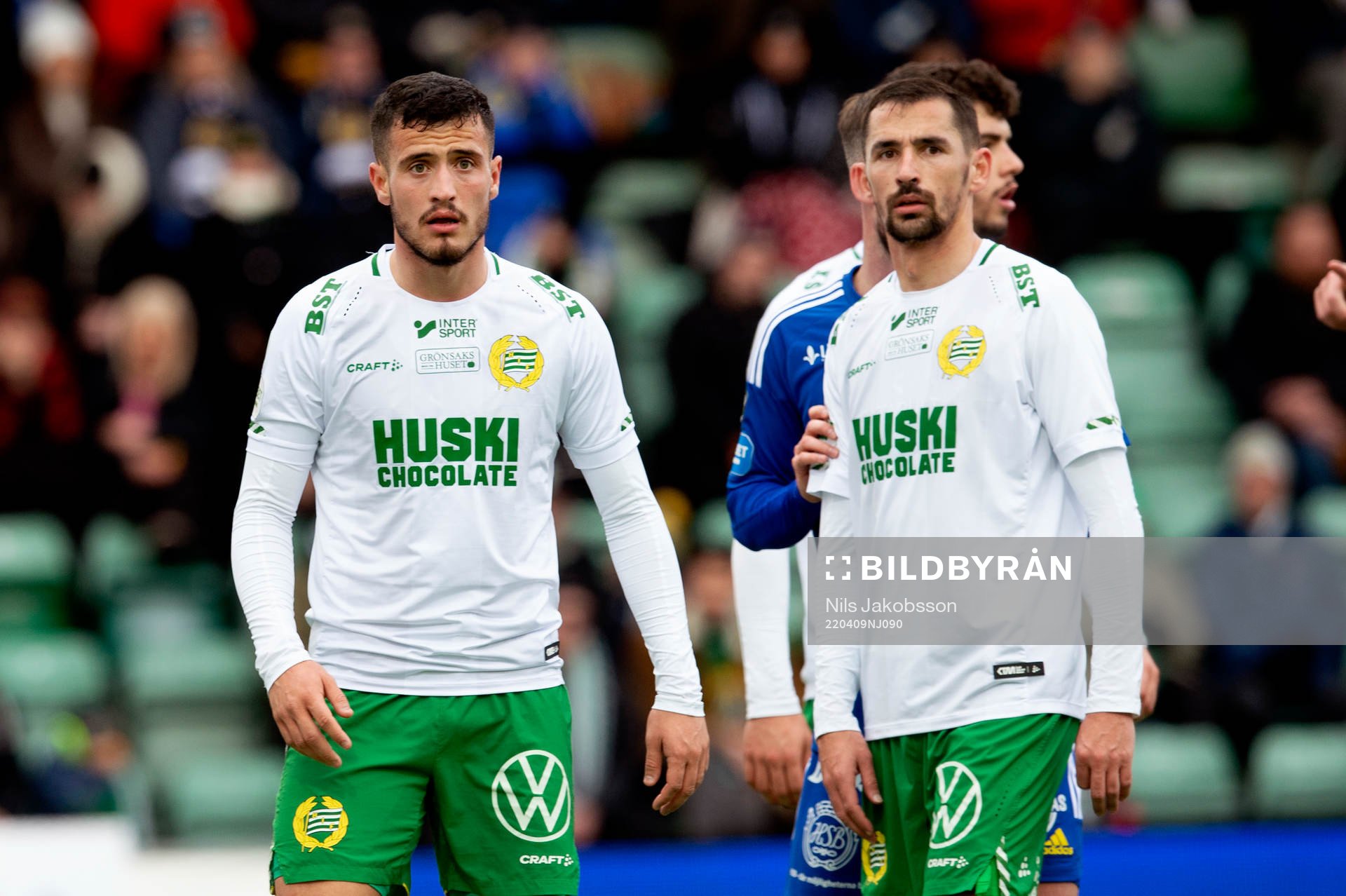 Hammarbys Astrit Selmani och Loret Sadiku