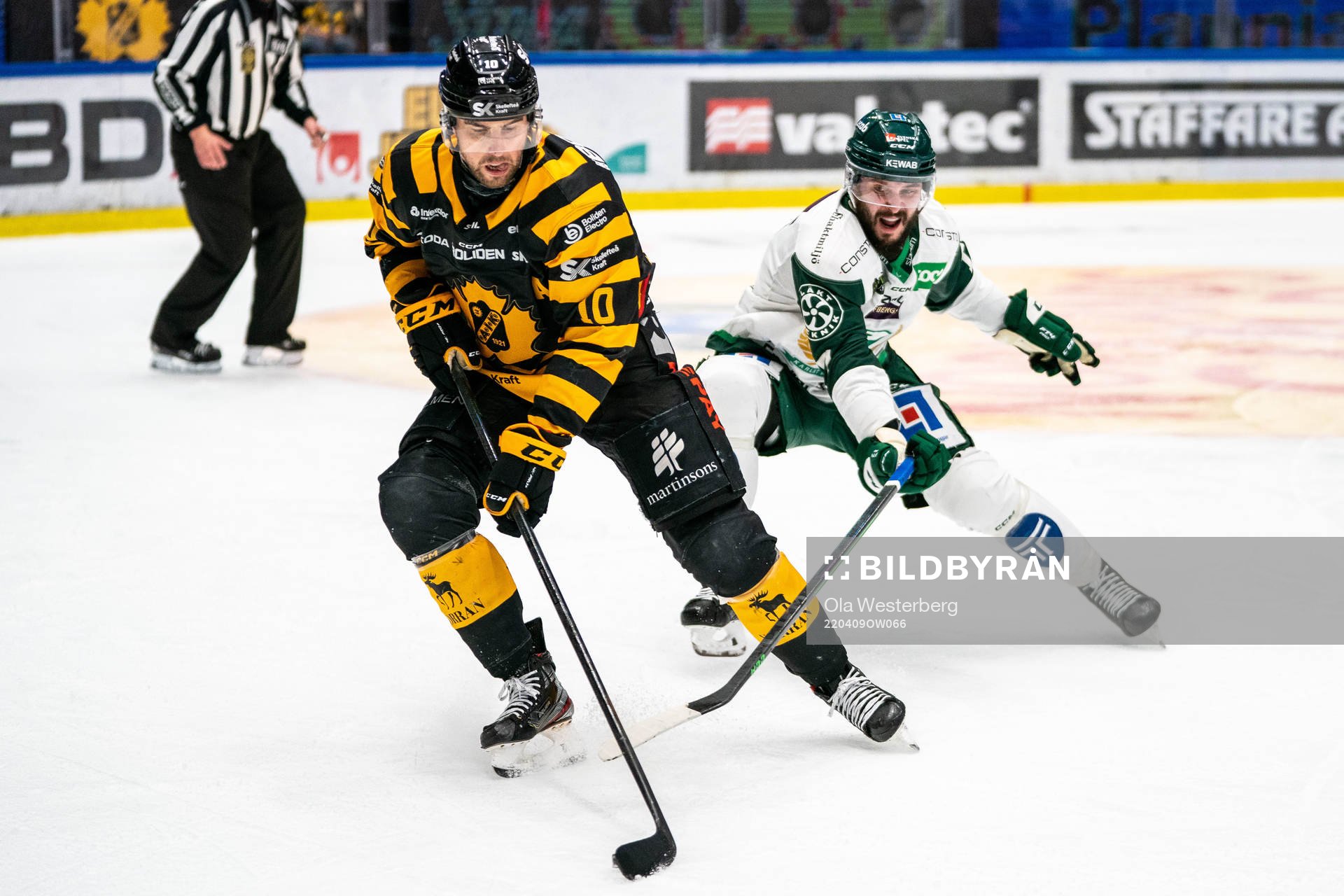 Skellefteås Joakim Lindström och Färjestads Jesse