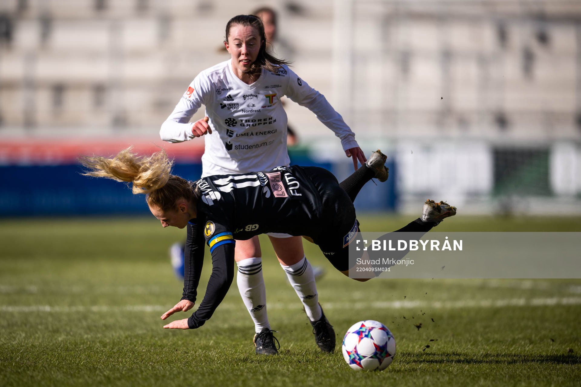 Växjös Sophia Redenstrand och Team TGs Emma Åström