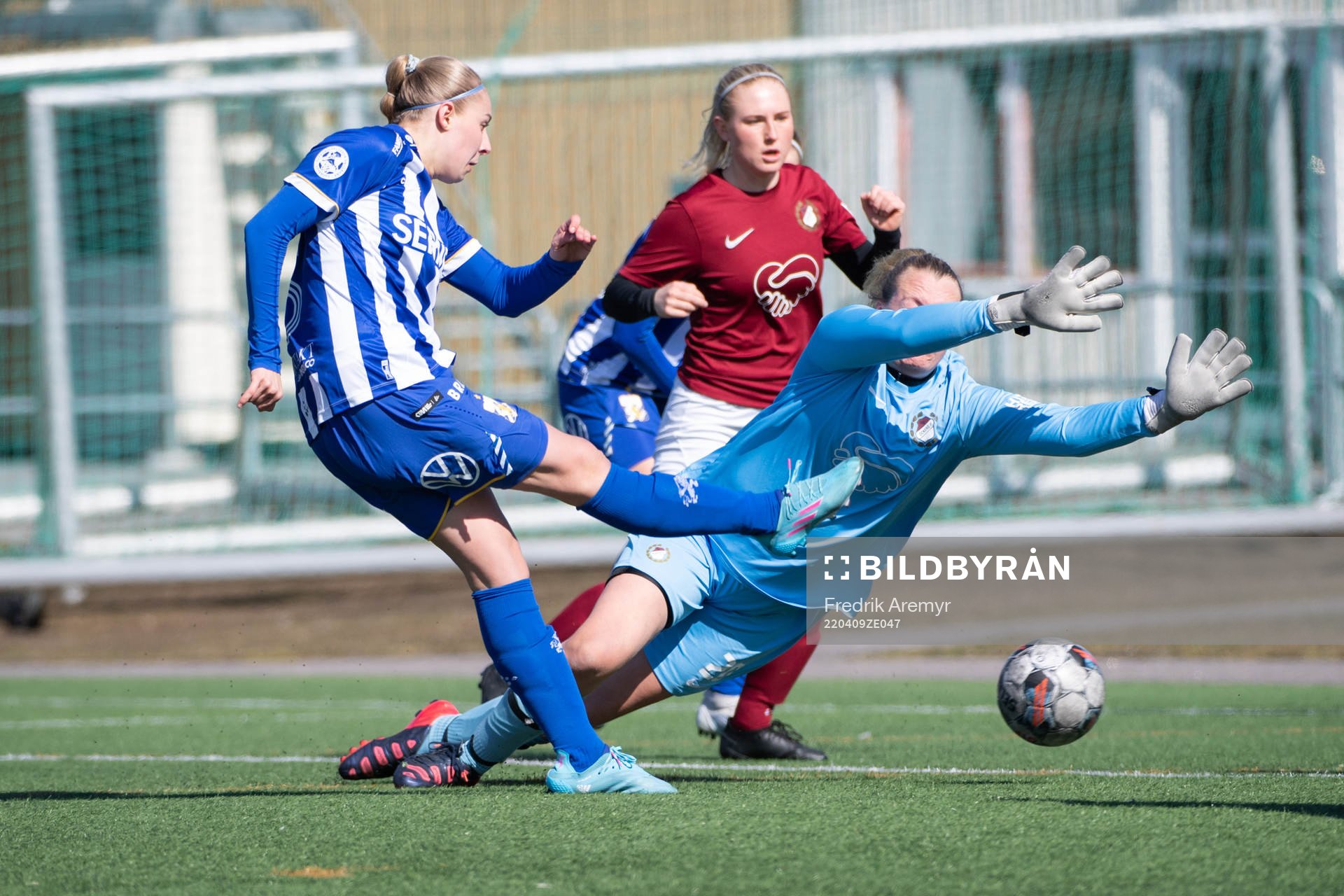 IFK Göteborgs Filippa Hopkins  skjuter