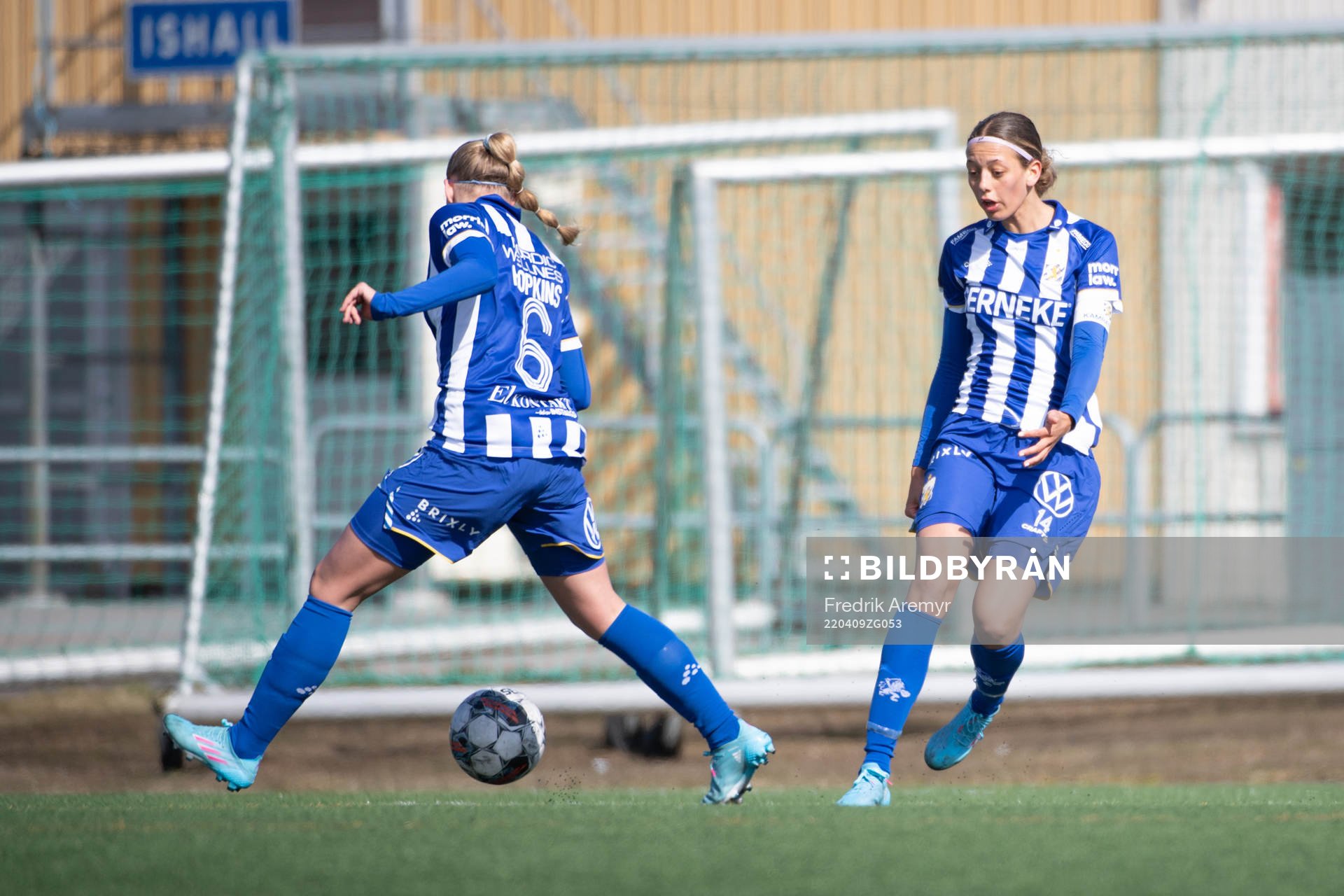 IFK Göteborgs Filippa Hopkins och Malva Larsson