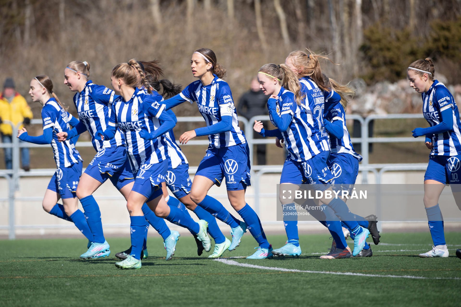 IFK Göteborgs damlag jublar