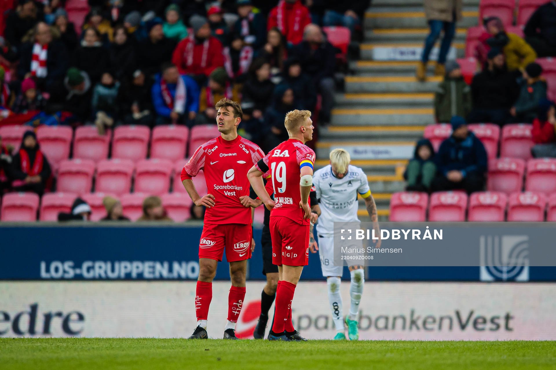 Fredrik Pallesen Knudsen and Sivert Heltne Nilsen of Brann