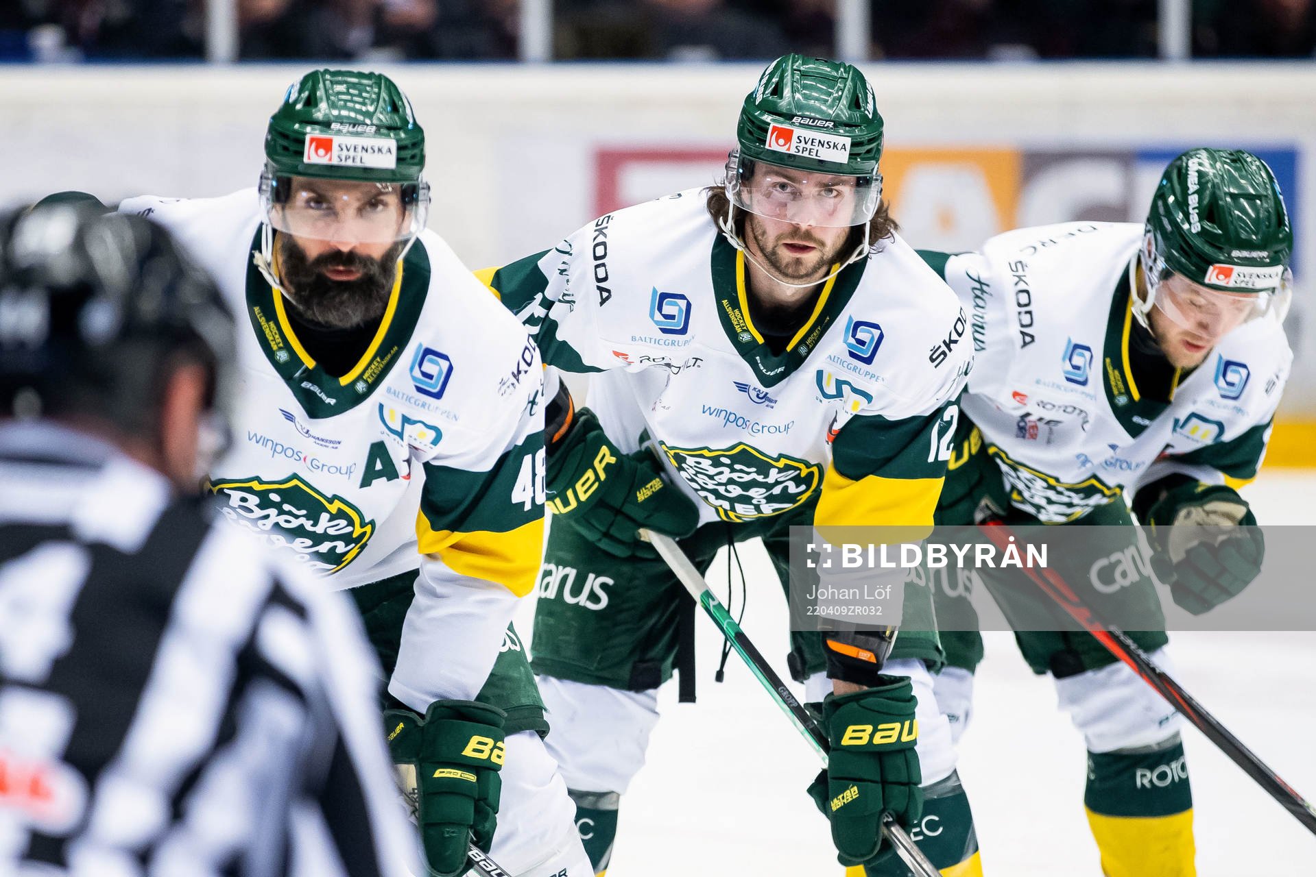 Björklövens Daniel Rahimi och Ryan Gropp