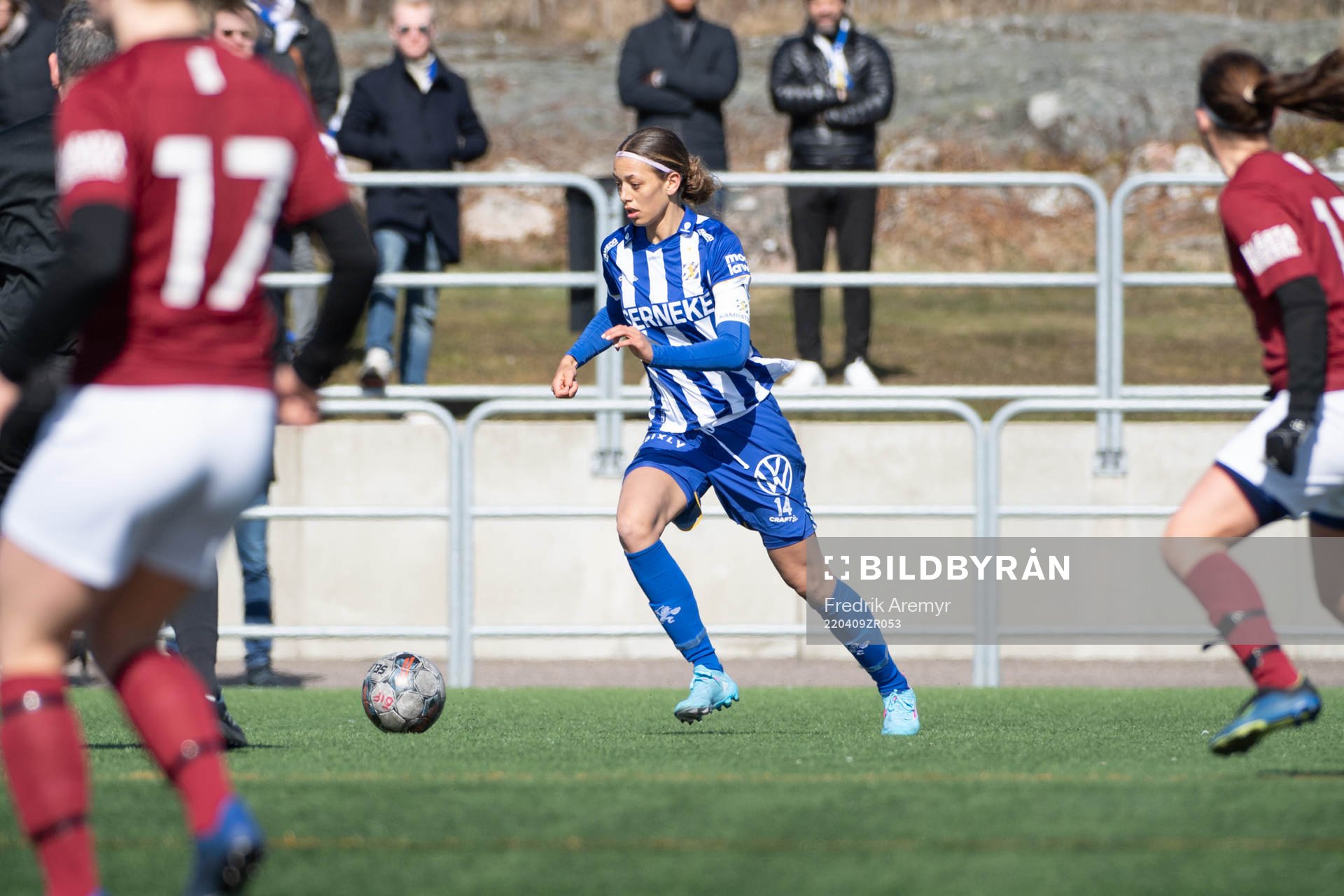 IFK Göteborgs Lagkapten Malva Larsson