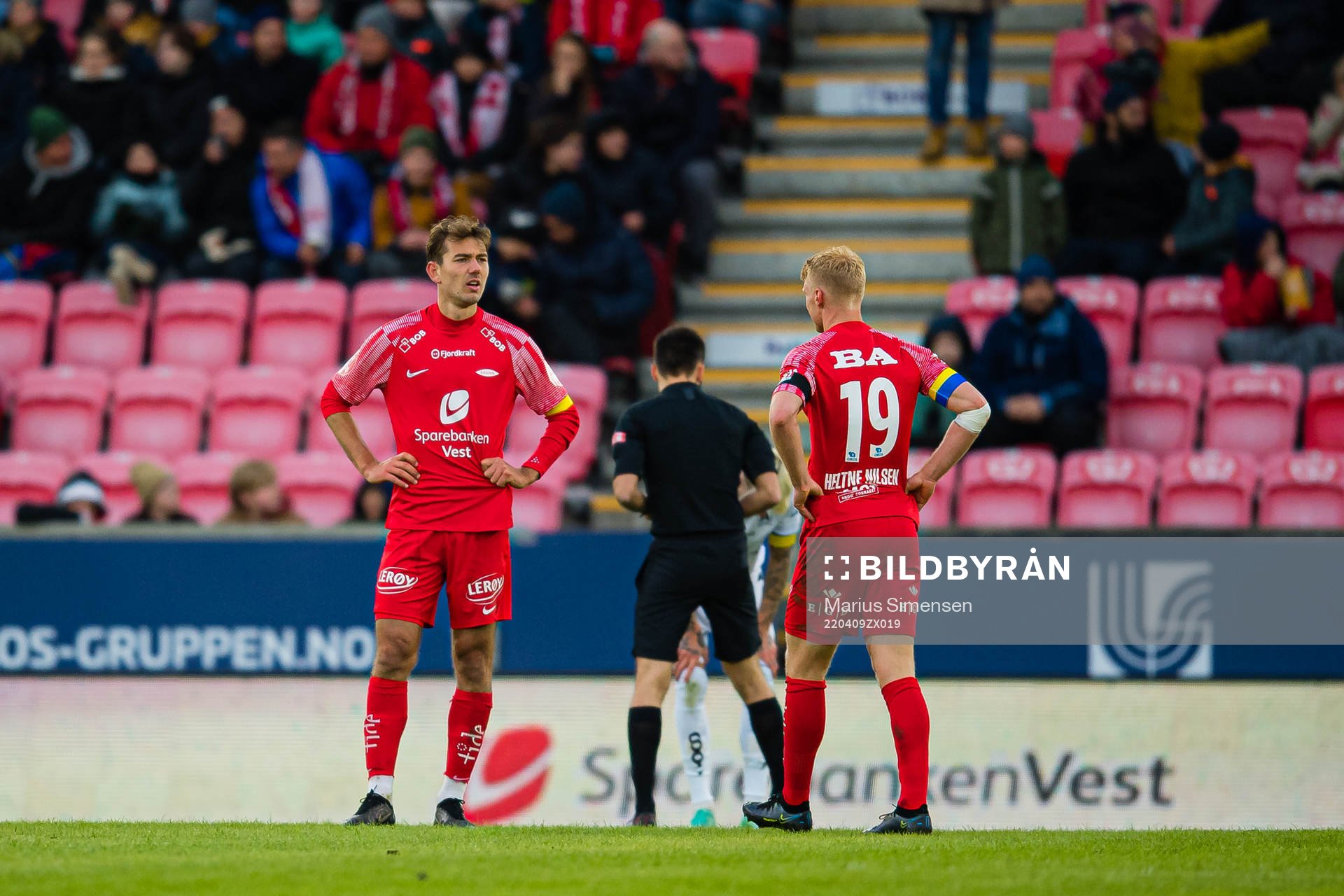 Fredrik Pallesen Knudsen and Sivert Heltne Nilsen of Brann