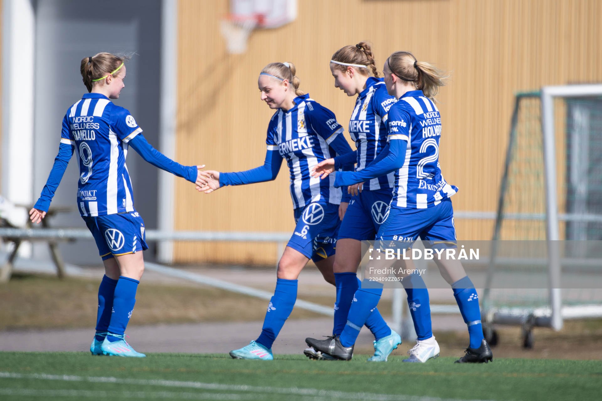 IFK Göteborgs Thilda Granello, Filippa Hopkins, Isabella