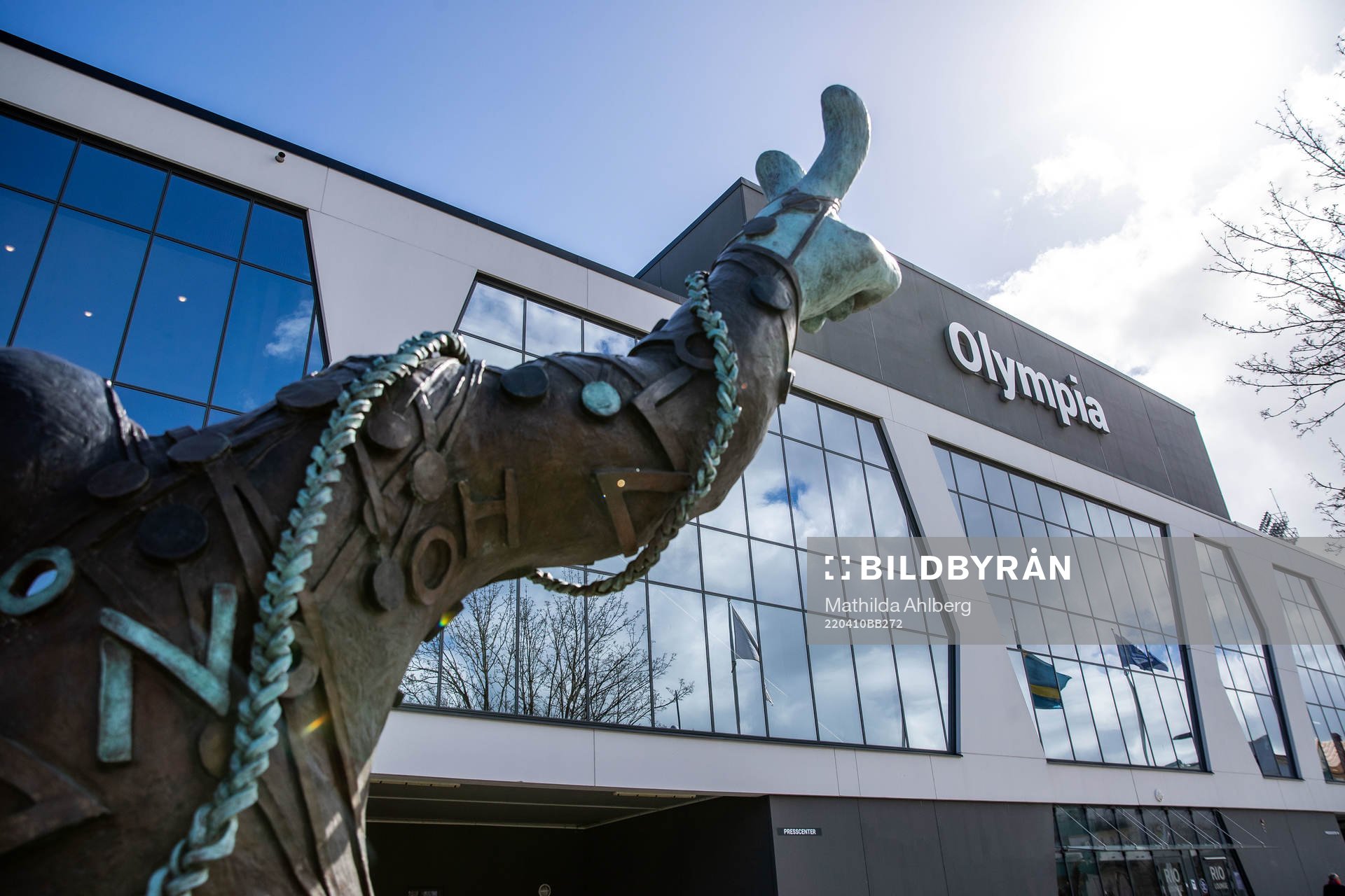 Exteriör av Olympia