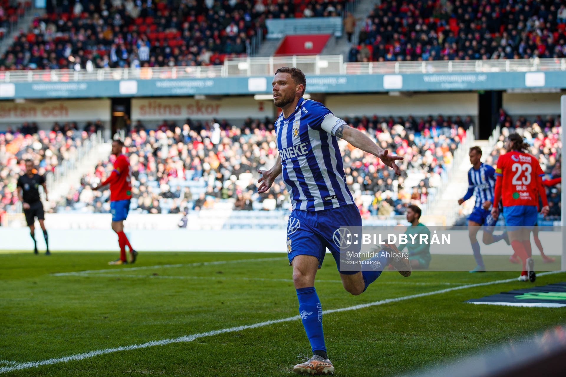 IFK Göteborgs Marcus Berg jublar