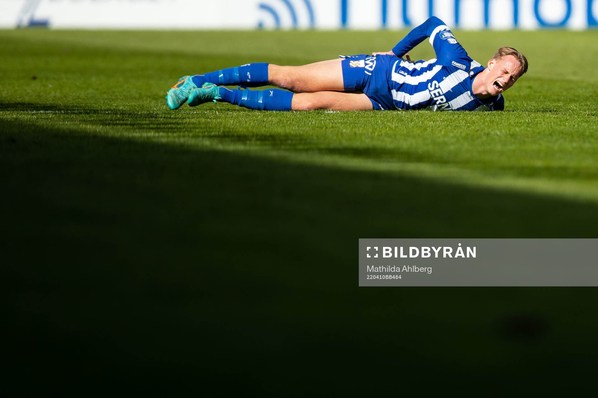 IFK Göteborgs Oscar Vilhelmsson har ont