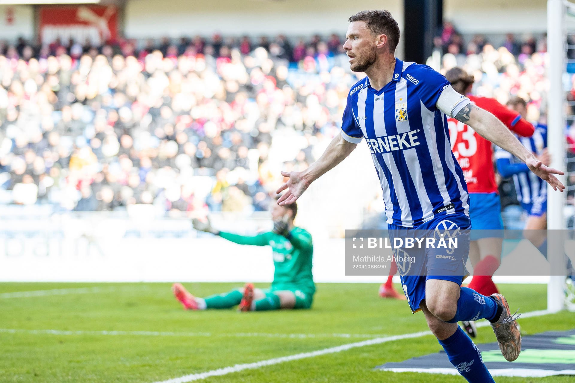 IFK Göteborgs Marcus Berg jublar