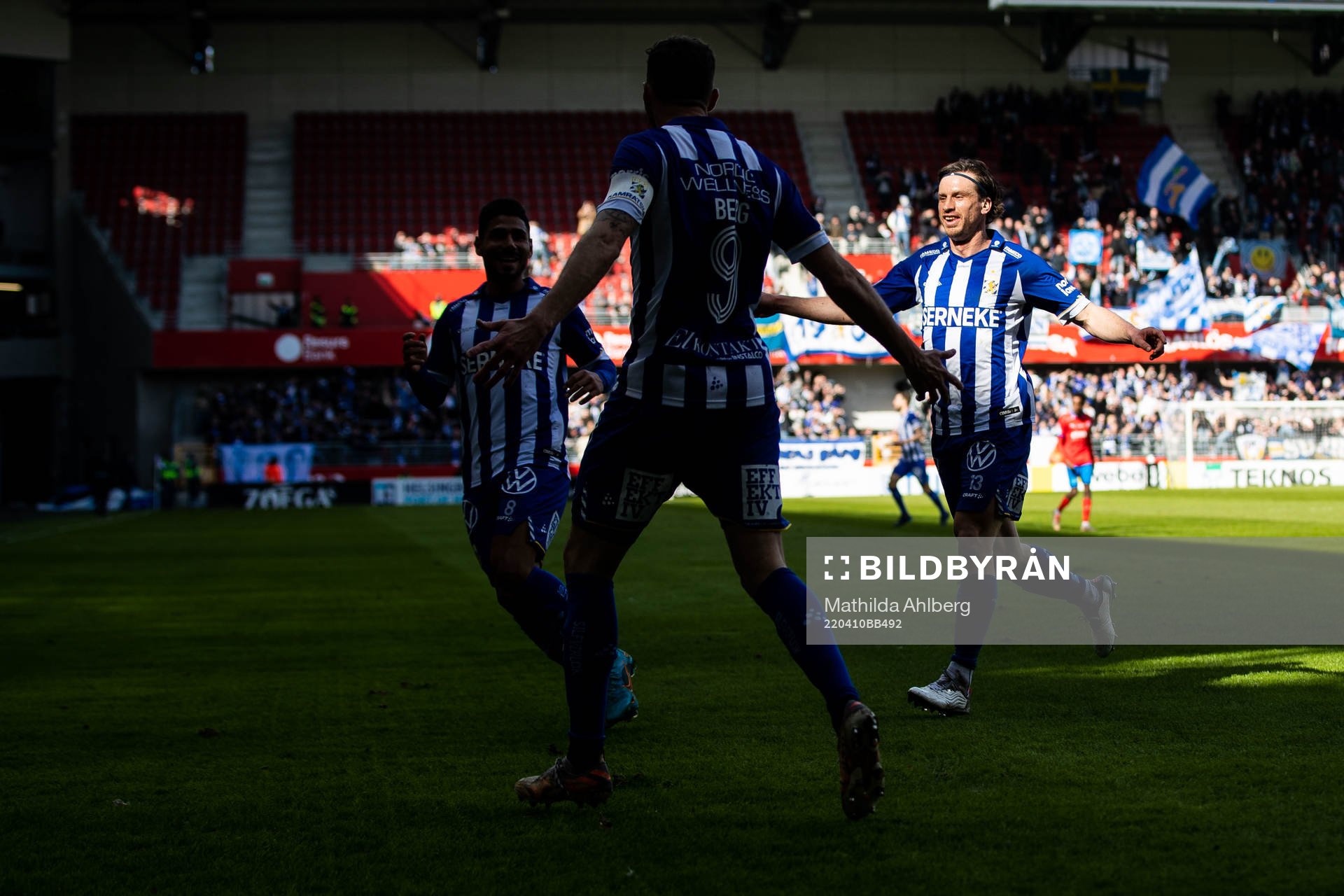 IFK Göteborgs Gustav Svensson jublar