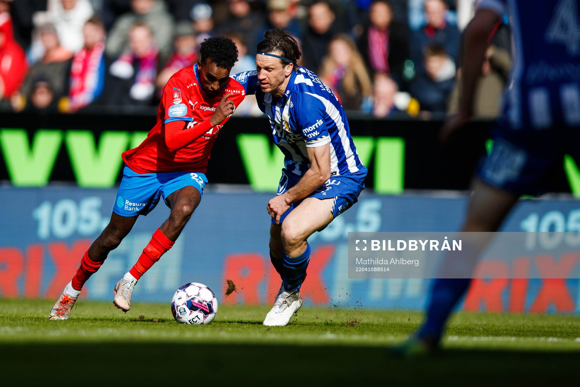 Helsingborgs Taha Ali och IFK Göteborgs Gustav Svensson