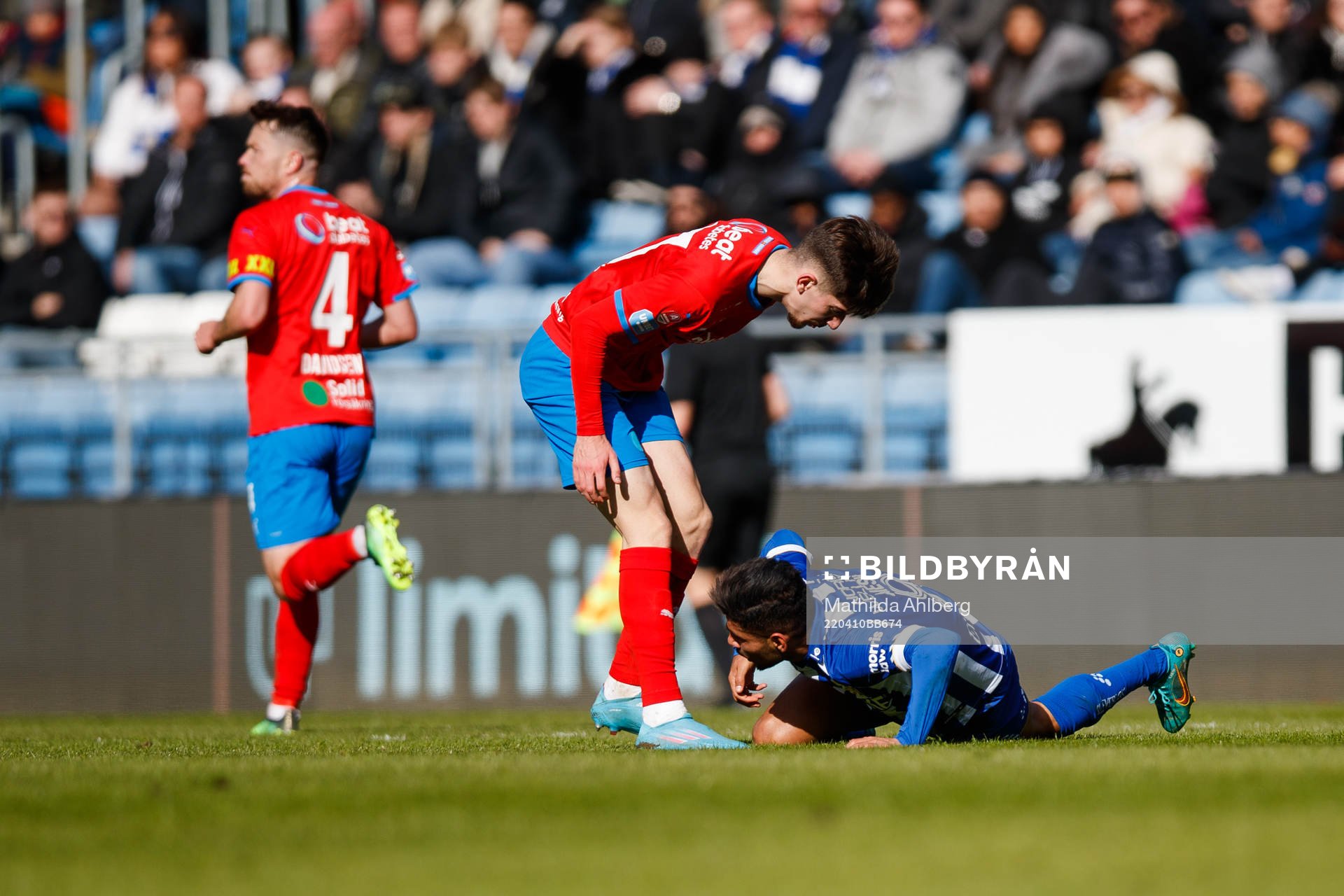 Helsingborgs Armin Gigovic och IFK Göteborgs Hosam Aiesh