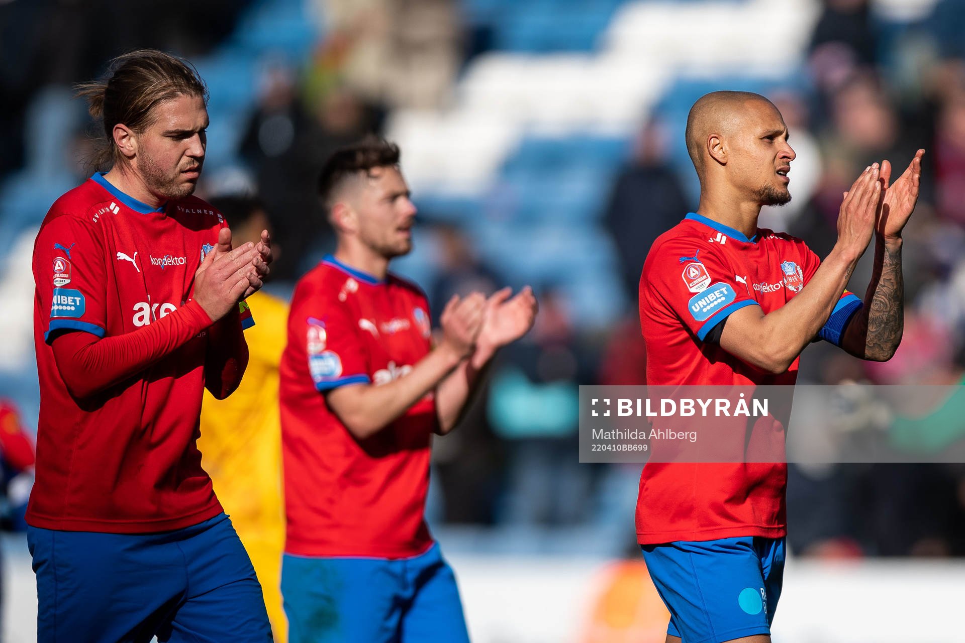 Helsingborgs Charlie Weberg och Anthony van