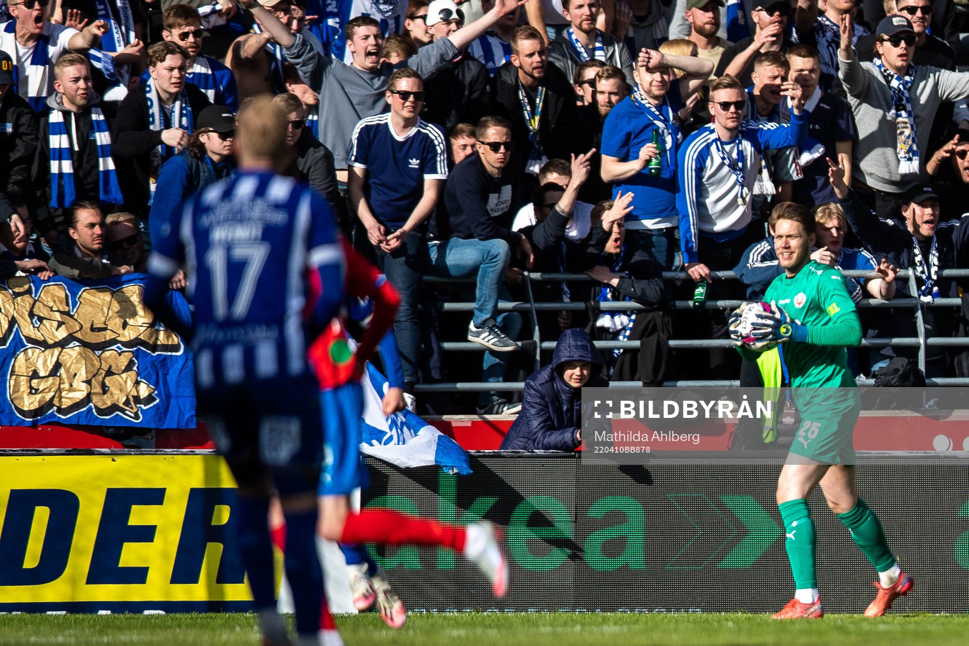 Helsingborgs målvakt Kalle Joelsson