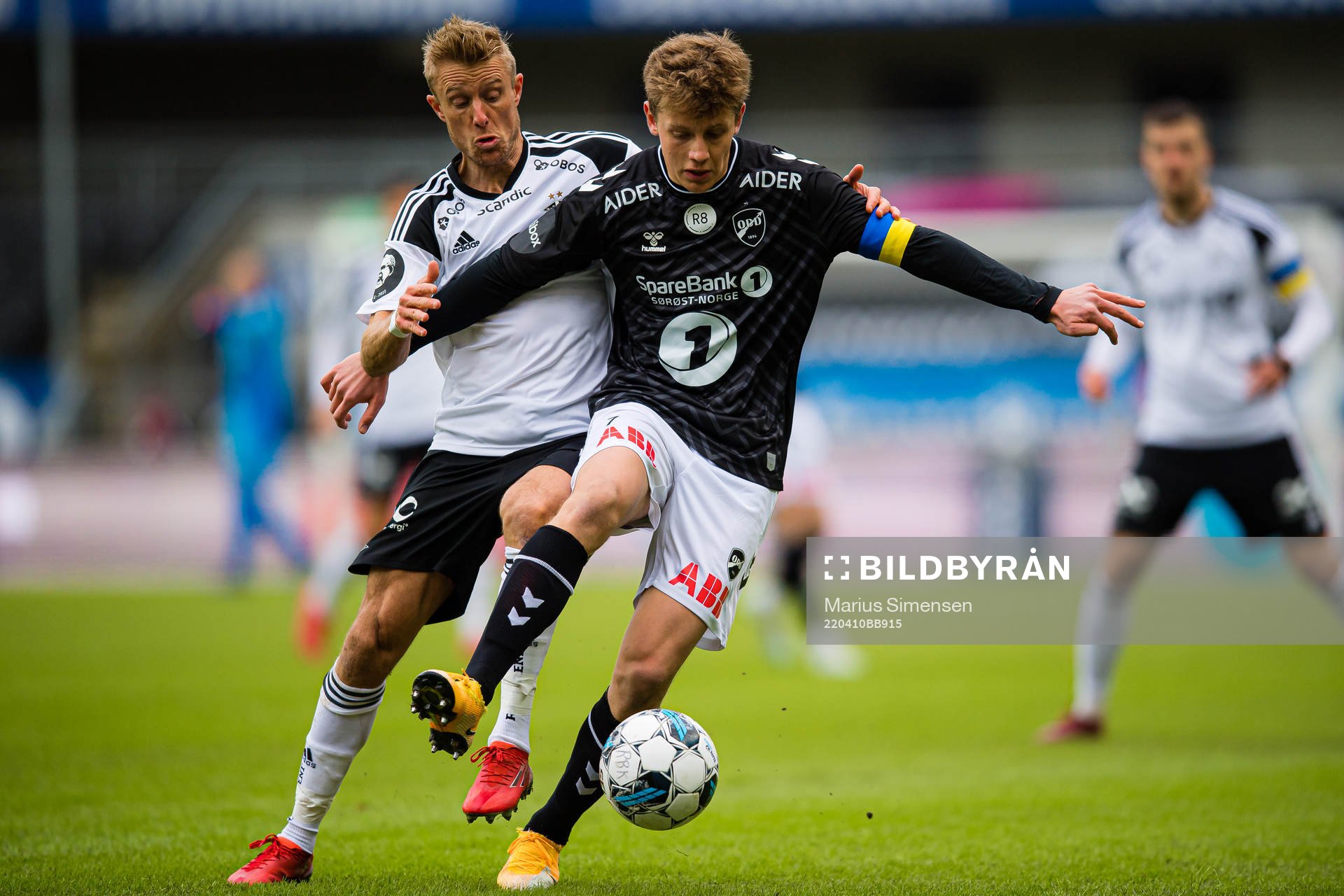 Per Ciljan Skjelbred of Rosenborg and Filip Rønningen
