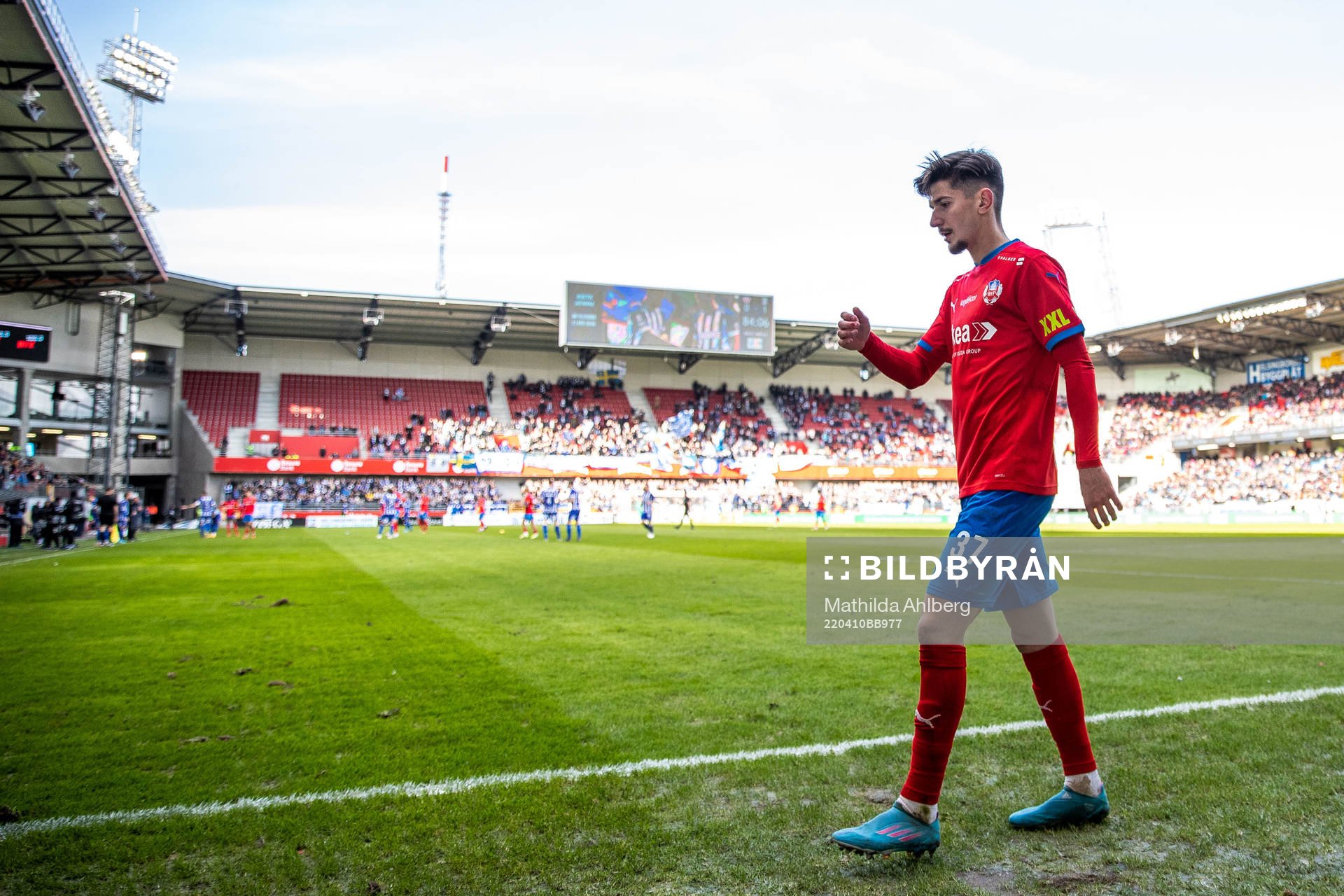 Helsingborgs Armin Gigovic deppar