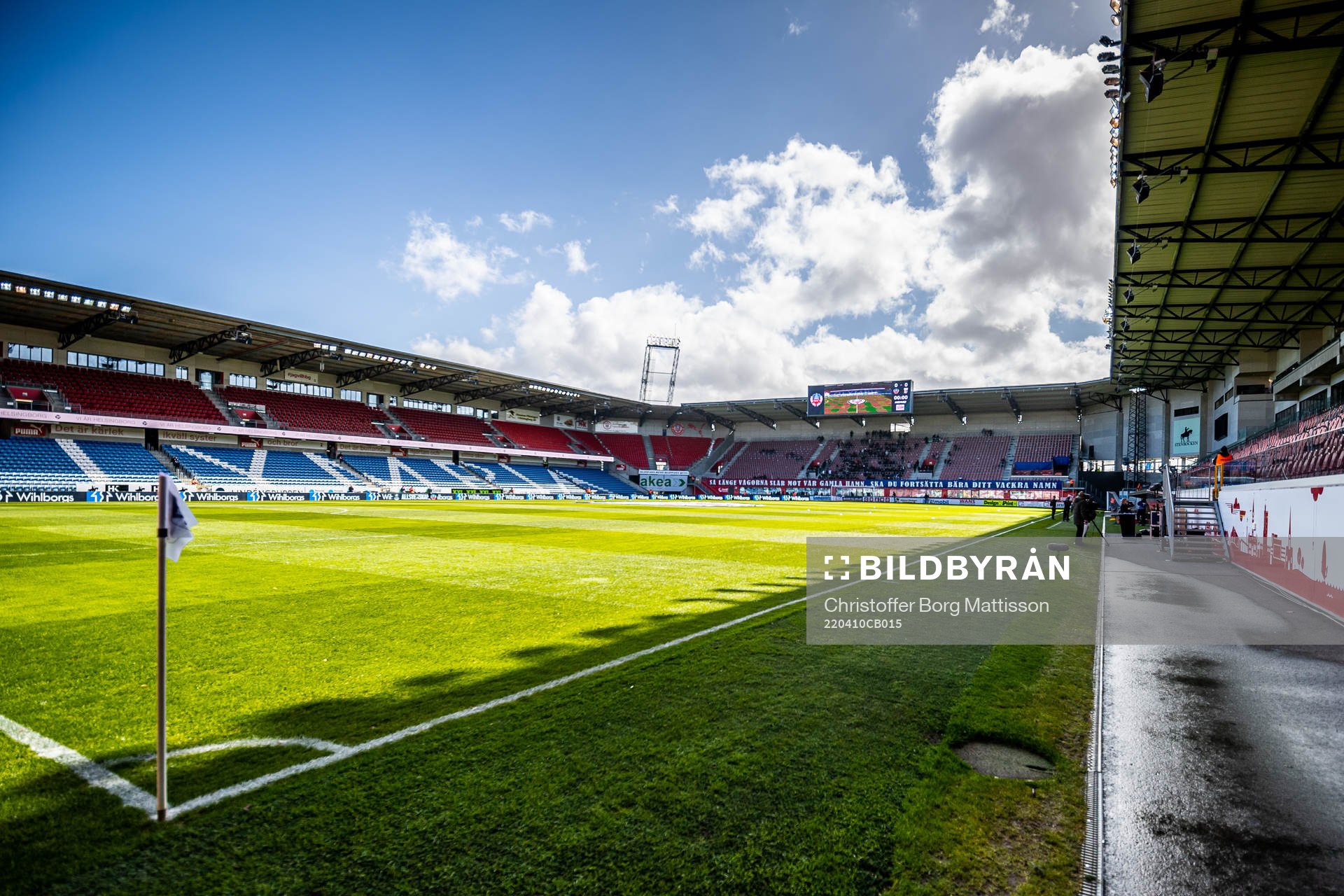 Interiör vy över Olympia