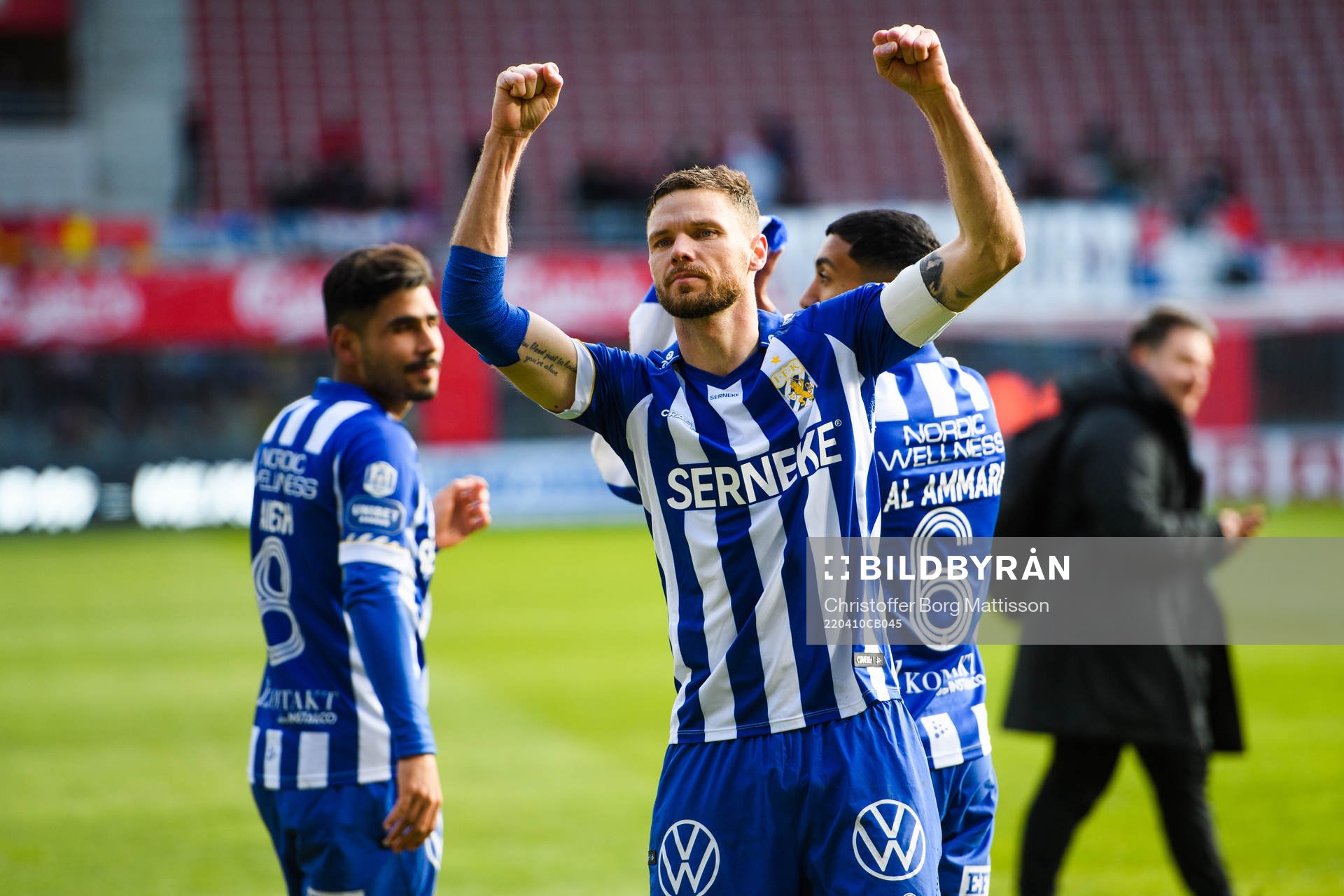 IFK Göteborgs Marcus Berg jublar