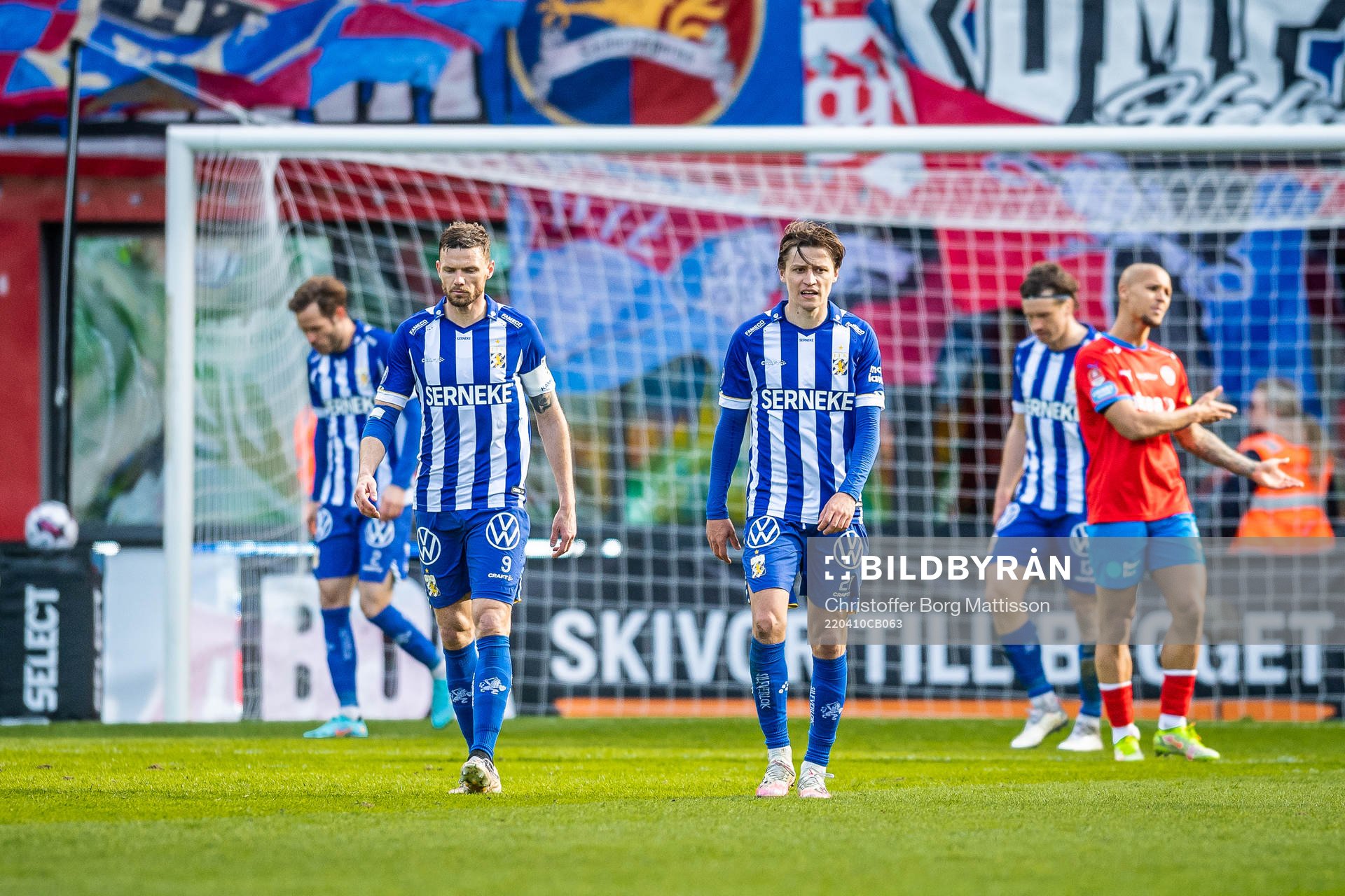 IFK Göteborgs Marcus Berg och Simon Thern deppar