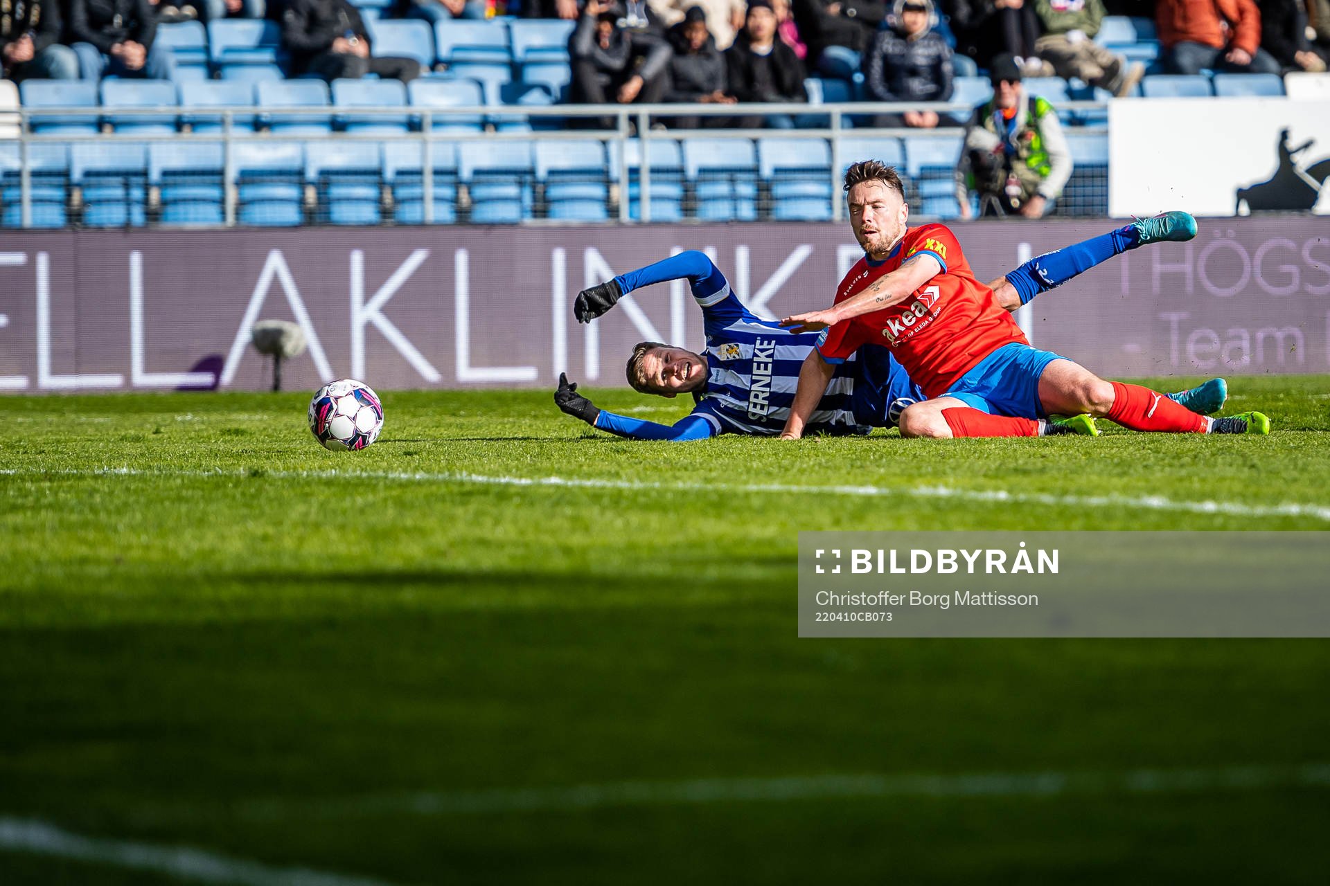 IFK Göteborgs Gustaf Norlin och Helsingborgs Viljormur