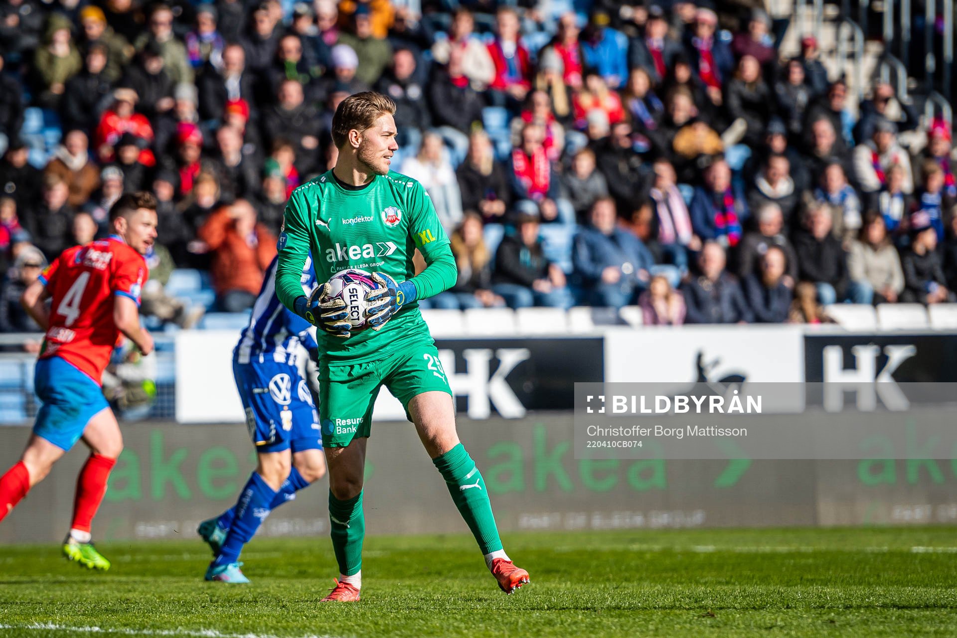 Helsingborgs målvakt Kalle Joelsson