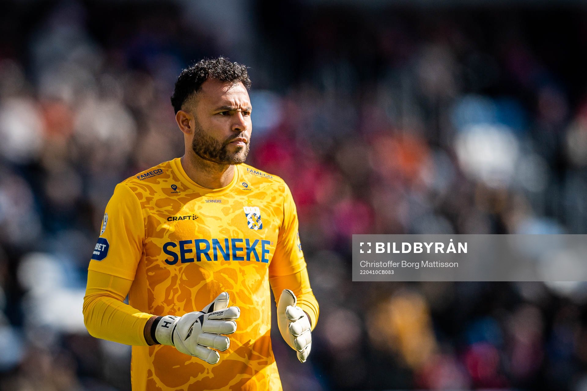 IFK Göteborgs målvakt Warner Hahn