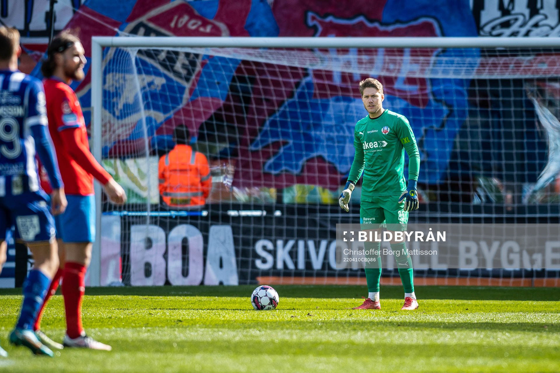 Helsingborgs målvakt Kalle Joelsson