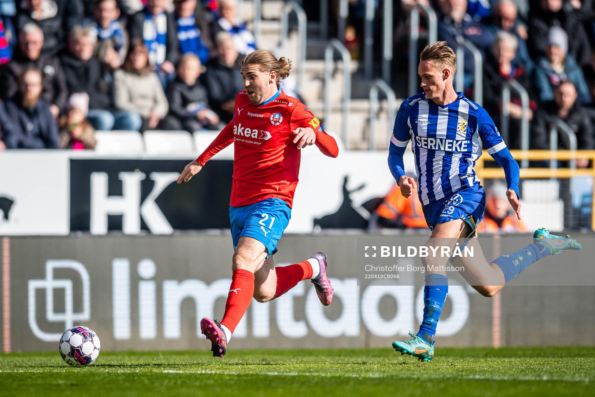 Helsingborgs Charlie Weberg och IFK Göteborgs Oscar